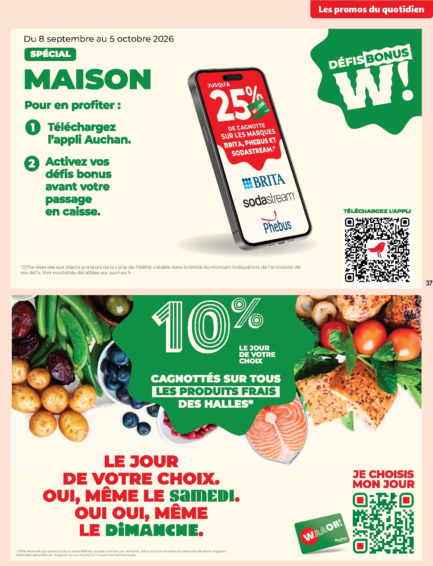 auchan - Flyer Auchan - Foire à la bière supers - Supermarché pour la semaine prochaine du du mardi 15/09/2026 au du samedi 26/09/2026 - page: 37