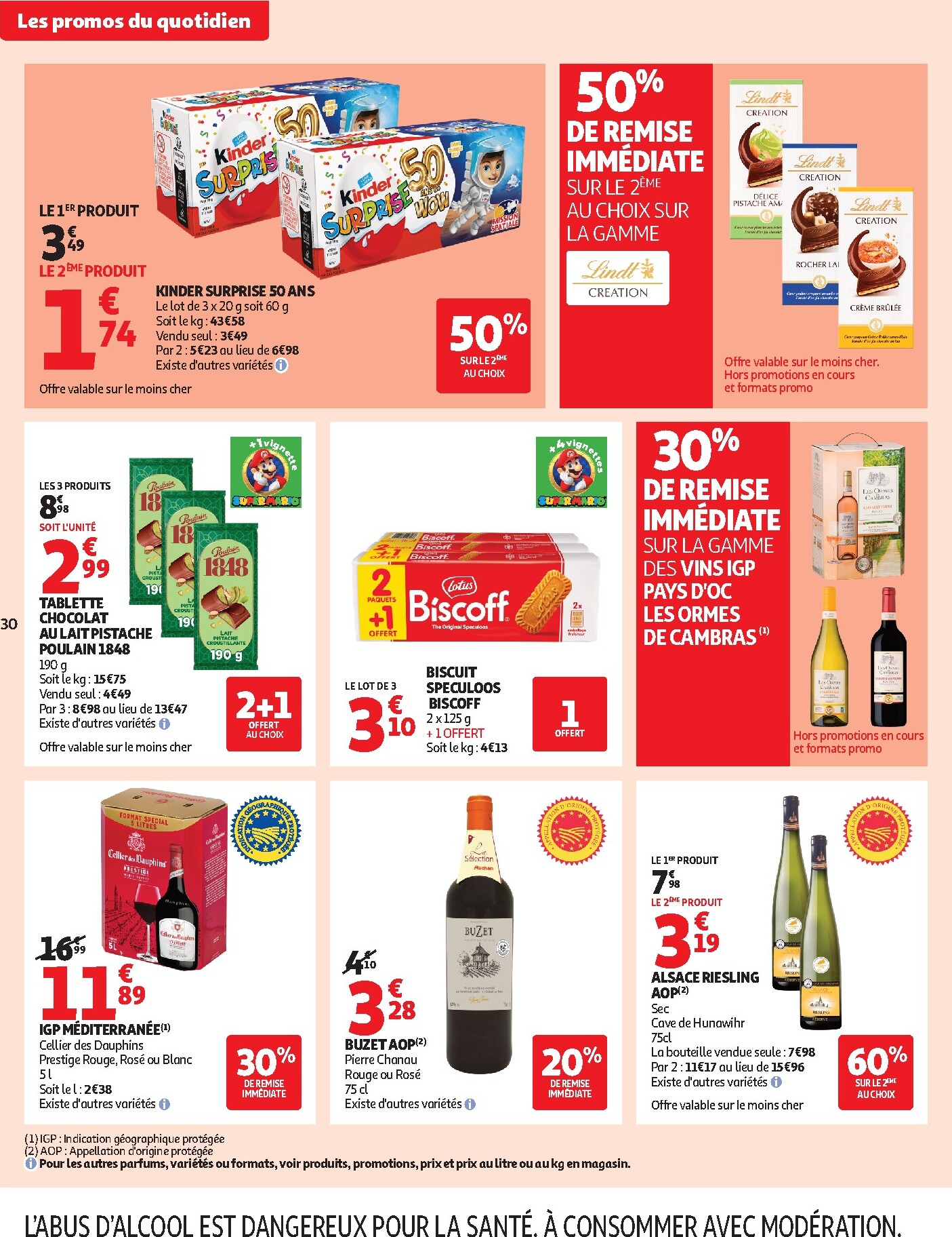 auchan - Flyer Auchan - Foire à la bière supers - Supermarché pour la semaine prochaine du du mardi 15/09/2026 au du samedi 26/09/2026 - page: 30