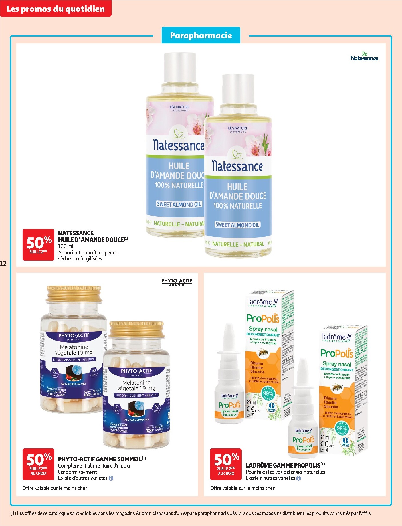 auchan - Flyer Auchan - Les promos du moment - Hypermarché pour la semaine prochaine du du mardi 15/09/2026 au du dimanche 27/09/2026 - page: 12