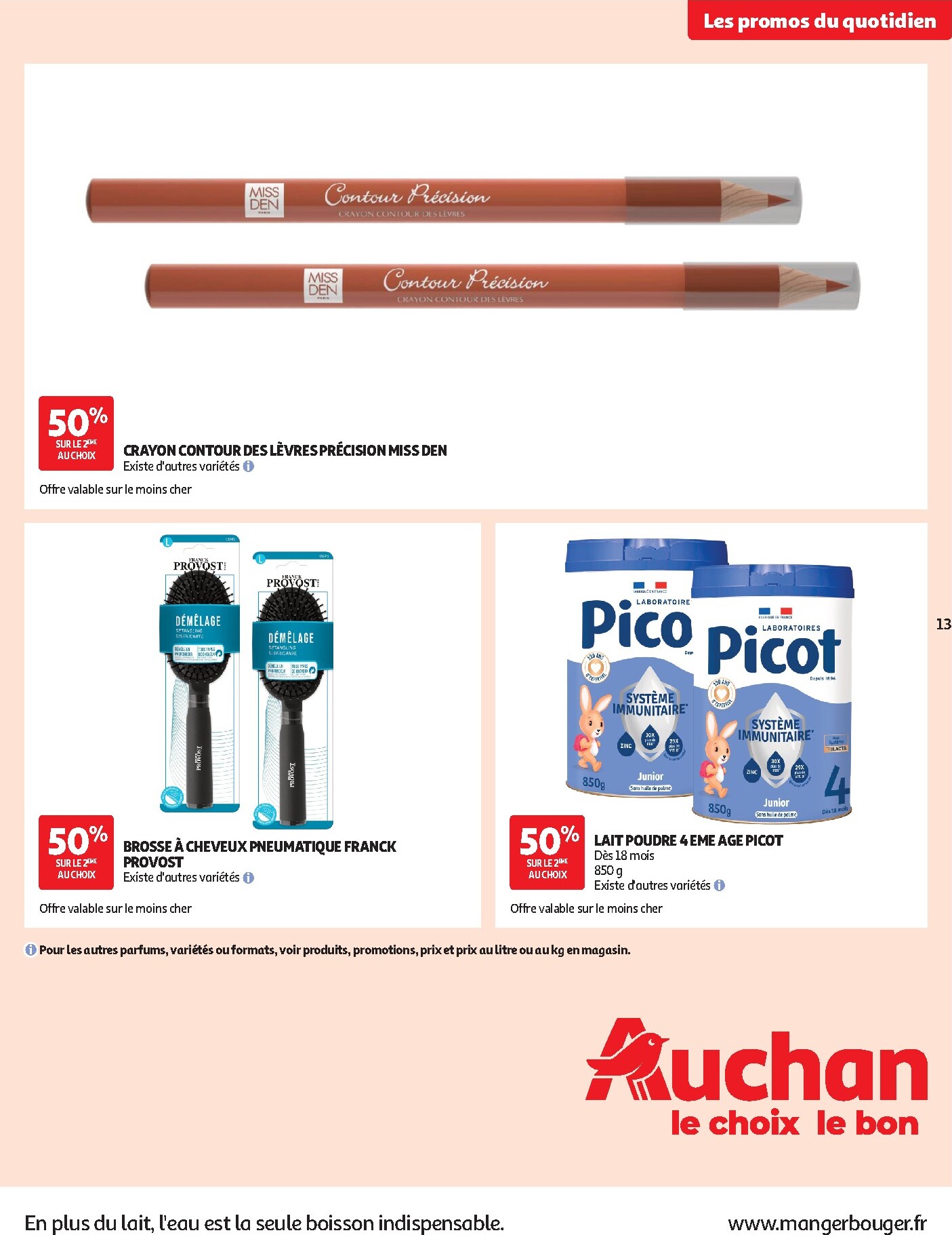 auchan - Flyer Auchan - Les promos du moment - Hypermarché pour la semaine prochaine du du mardi 15/09/2026 au du dimanche 27/09/2026 - page: 13