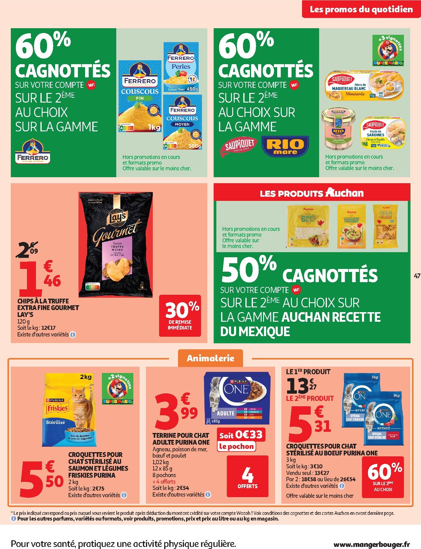 auchan - Current Auchan leaflet valid from du mardi 15/09/2026 to du dimanche 27/09/2026 - page: 47