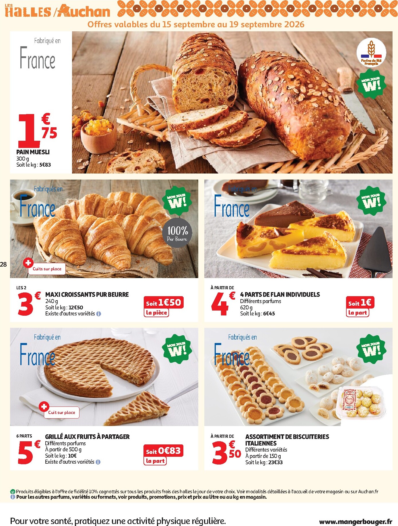auchan - Current Auchan leaflet valid from du mardi 15/09/2026 to du dimanche 27/09/2026 - page: 28