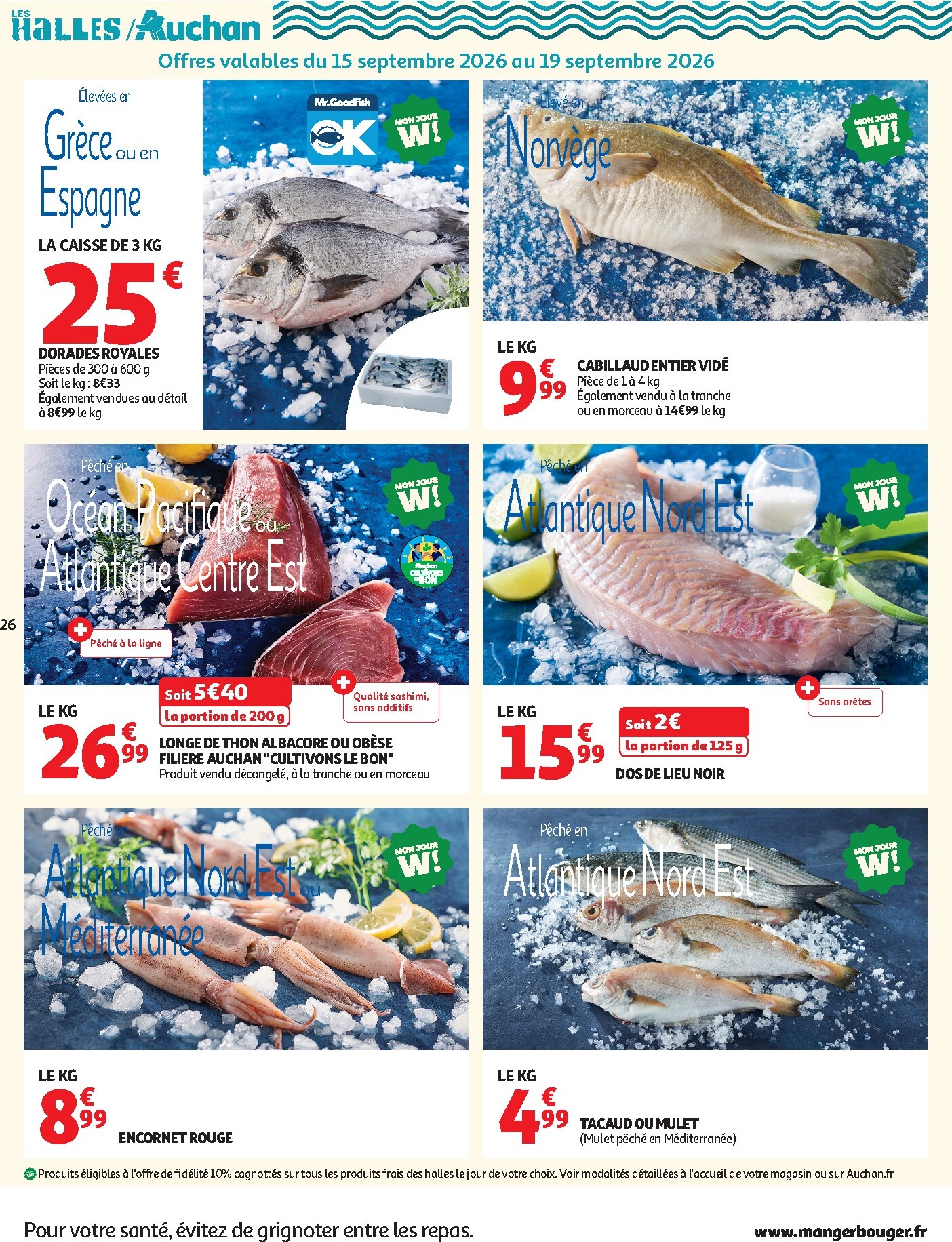 auchan - Current Auchan leaflet valid from du mardi 15/09/2026 to du dimanche 27/09/2026 - page: 26