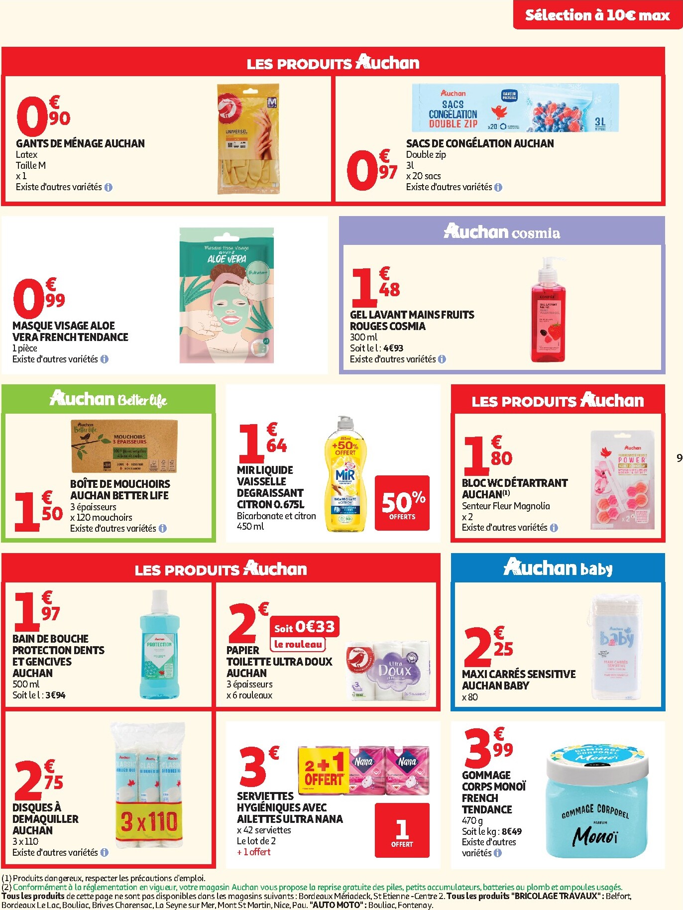 auchan - Current Auchan leaflet valid from du mardi 15/09/2026 to du dimanche 27/09/2026 - page: 9