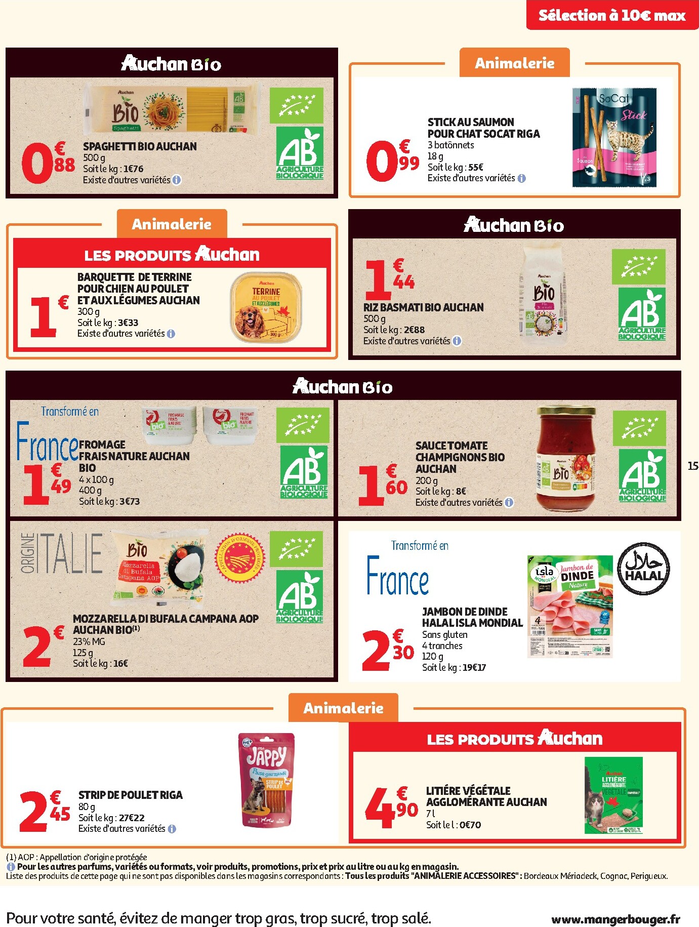auchan - Current Auchan leaflet valid from du mardi 15/09/2026 to du dimanche 27/09/2026 - page: 15