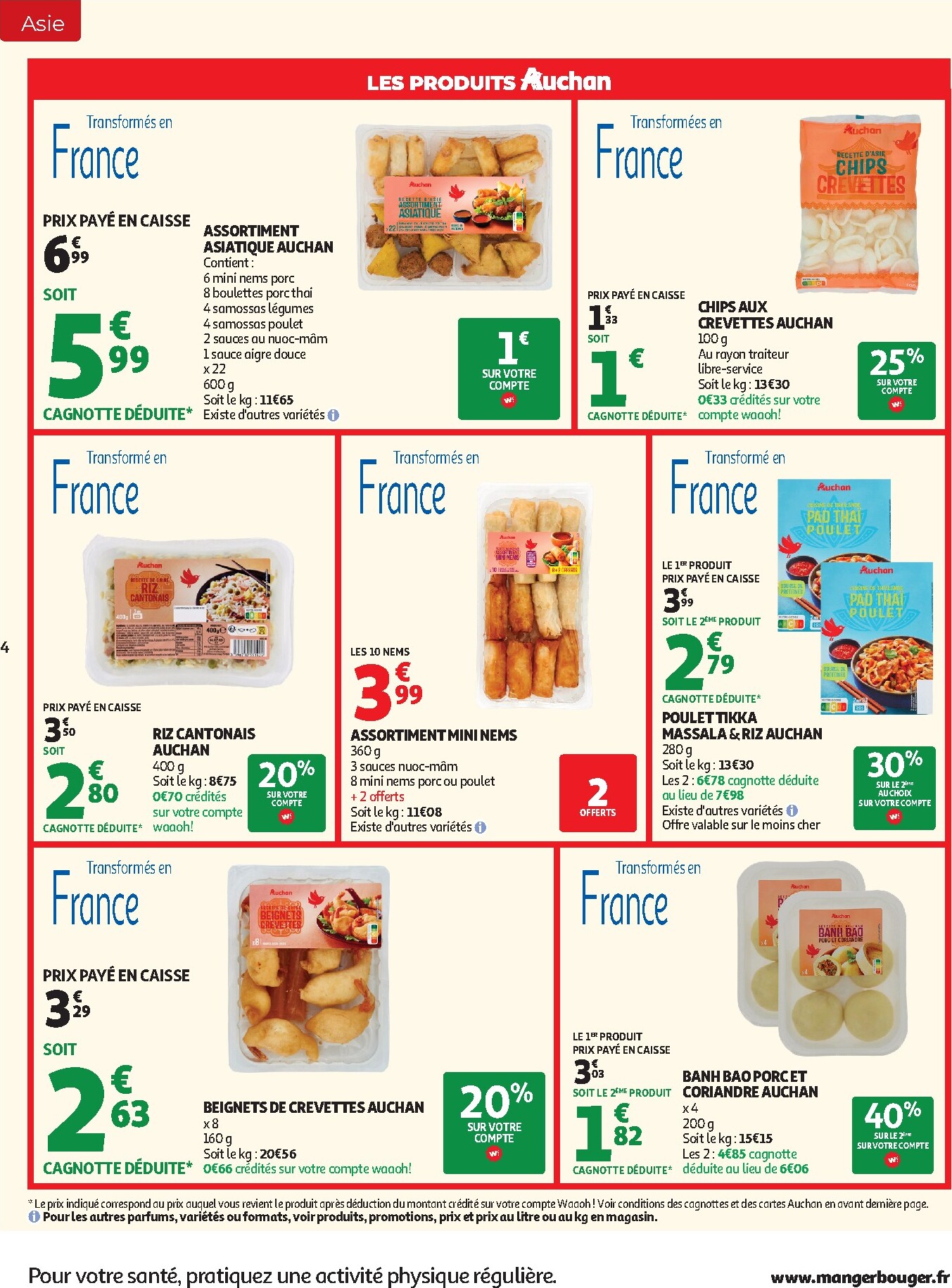 auchan - Flyer Auchan Supermarché - Saveurs d'Asie supers pour la semaine prochaine du du mardi 22/09/2026 au du samedi 26/09/2026 - page: 4