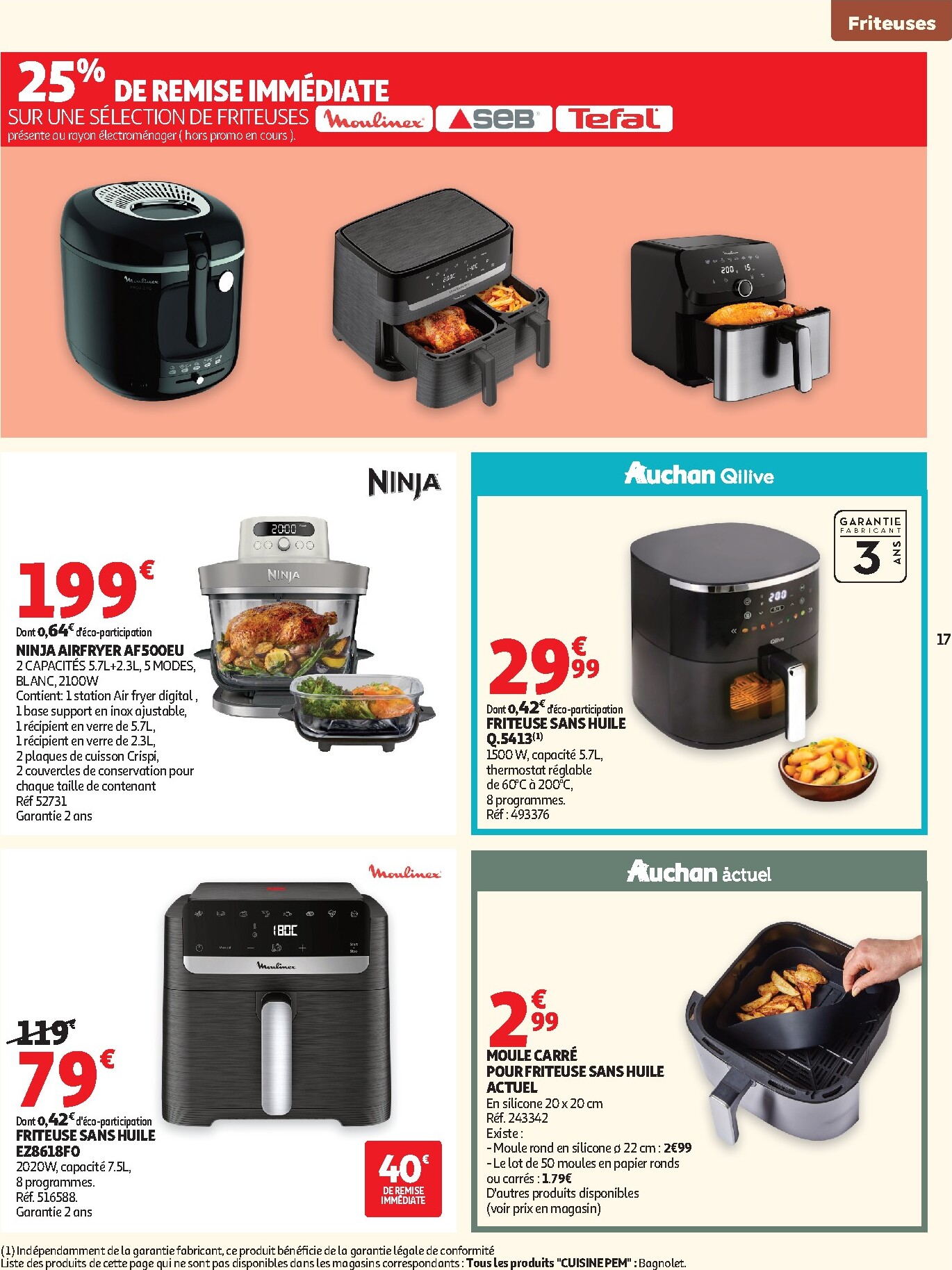 auchan - Flyer Auchan - Cuisine gourmande hypers pour la semaine prochaine du du mardi 22/09/2026 au du dimanche 04/10/2026 - page: 17