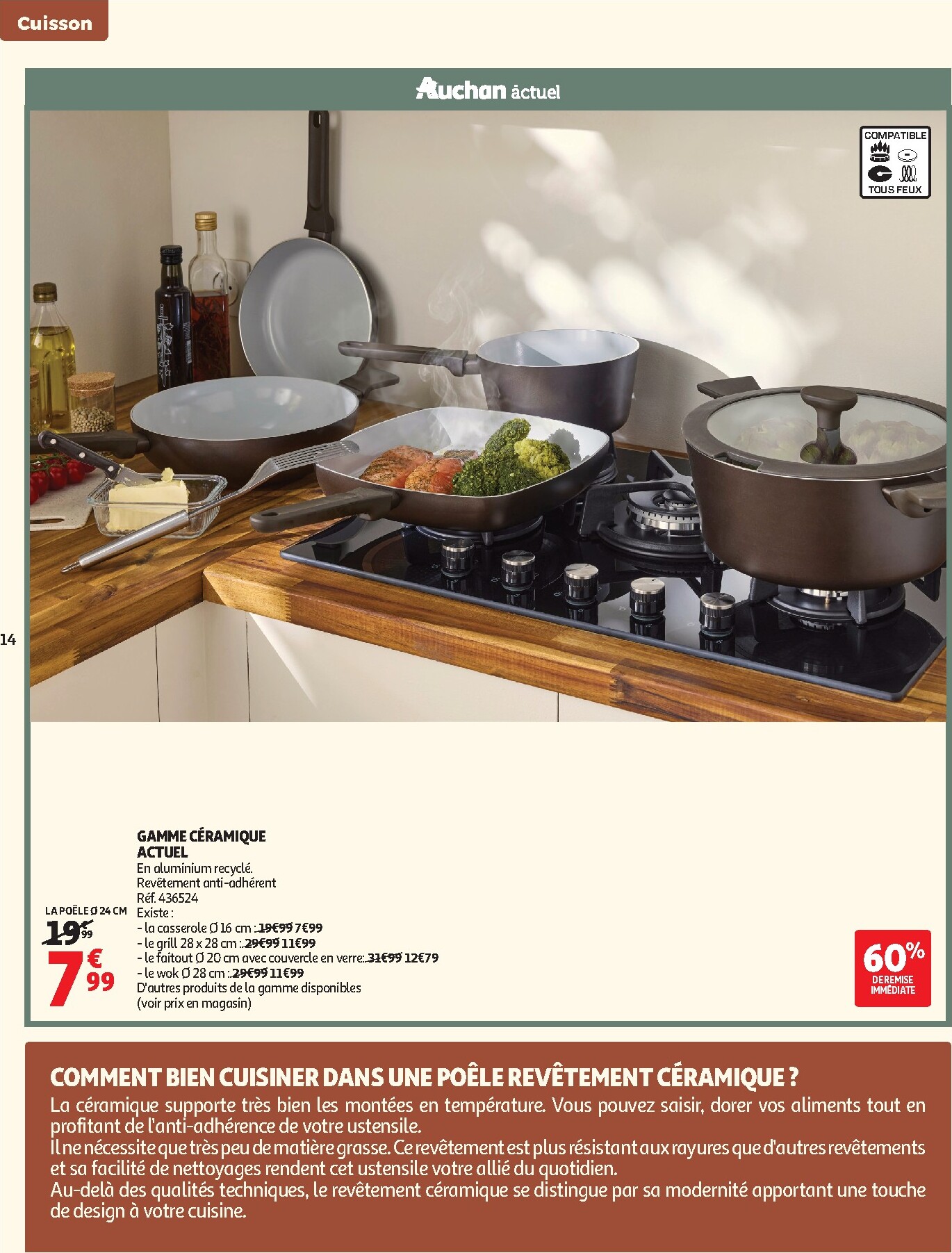 auchan - Flyer Auchan - Cuisine gourmande hypers pour la semaine prochaine du du mardi 22/09/2026 au du dimanche 04/10/2026 - page: 14