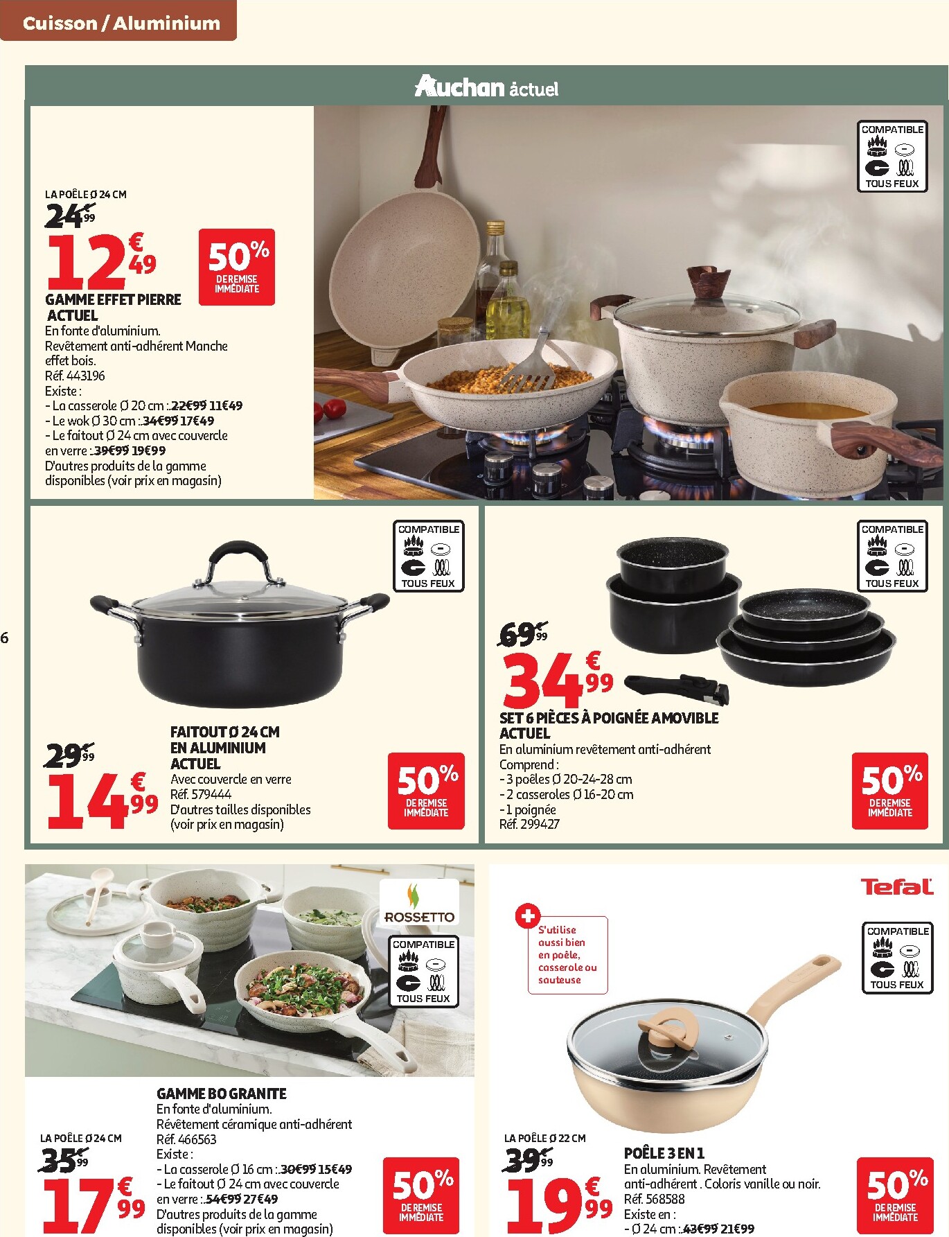 auchan - Flyer Auchan - Cuisine gourmande hypers pour la semaine prochaine du du mardi 22/09/2026 au du dimanche 04/10/2026 - page: 6