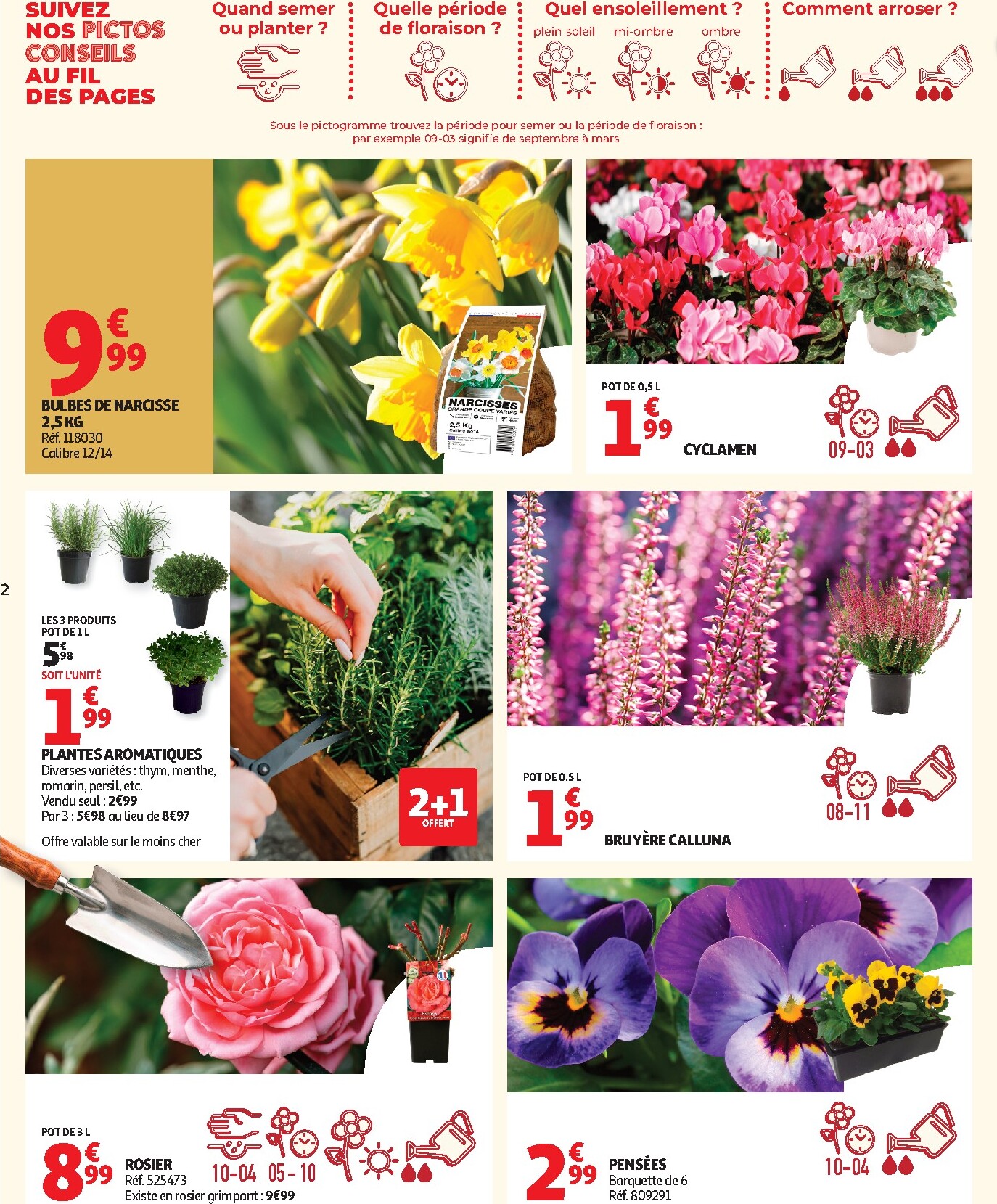 auchan - Flyer Auchan - Jardinage automne pour la semaine prochaine du du mardi 22/09/2026 au du dimanche 11/10/2026 - page: 2