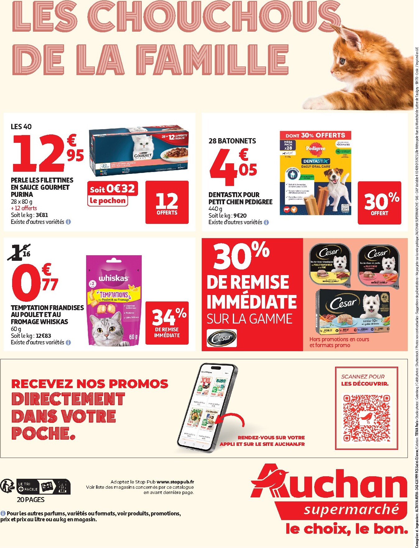 auchan - Flyer Auchan - Le Goût du Réconfort pour la semaine prochaine du du mardi 06/10/2026 au du samedi 10/10/2026 - page: 20