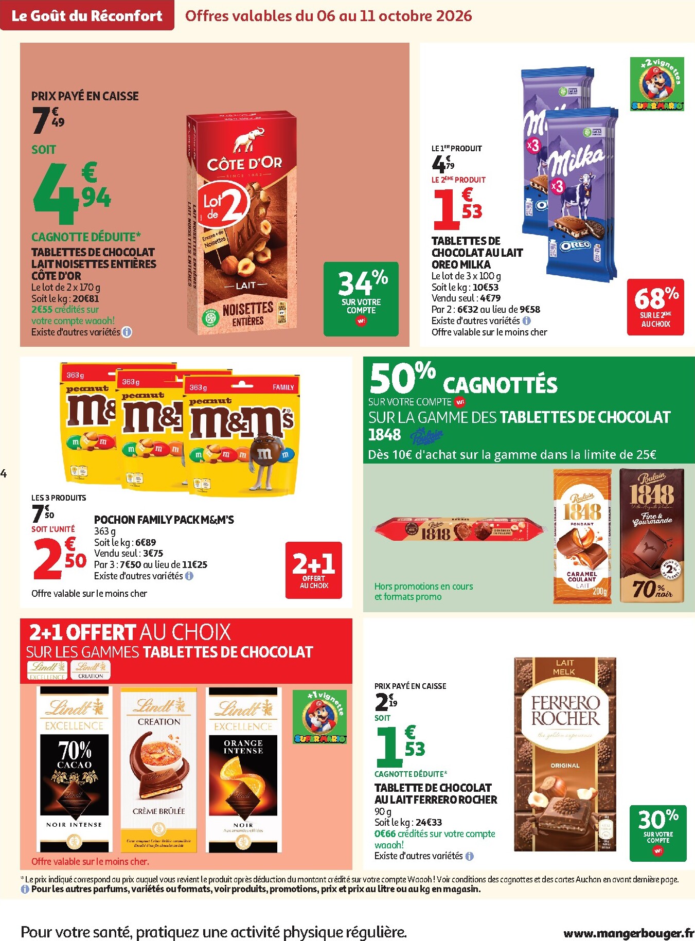 auchan - Flyer Auchan - Le Goût du Réconfort pour la semaine prochaine du du mardi 06/10/2026 au du samedi 10/10/2026 - page: 4
