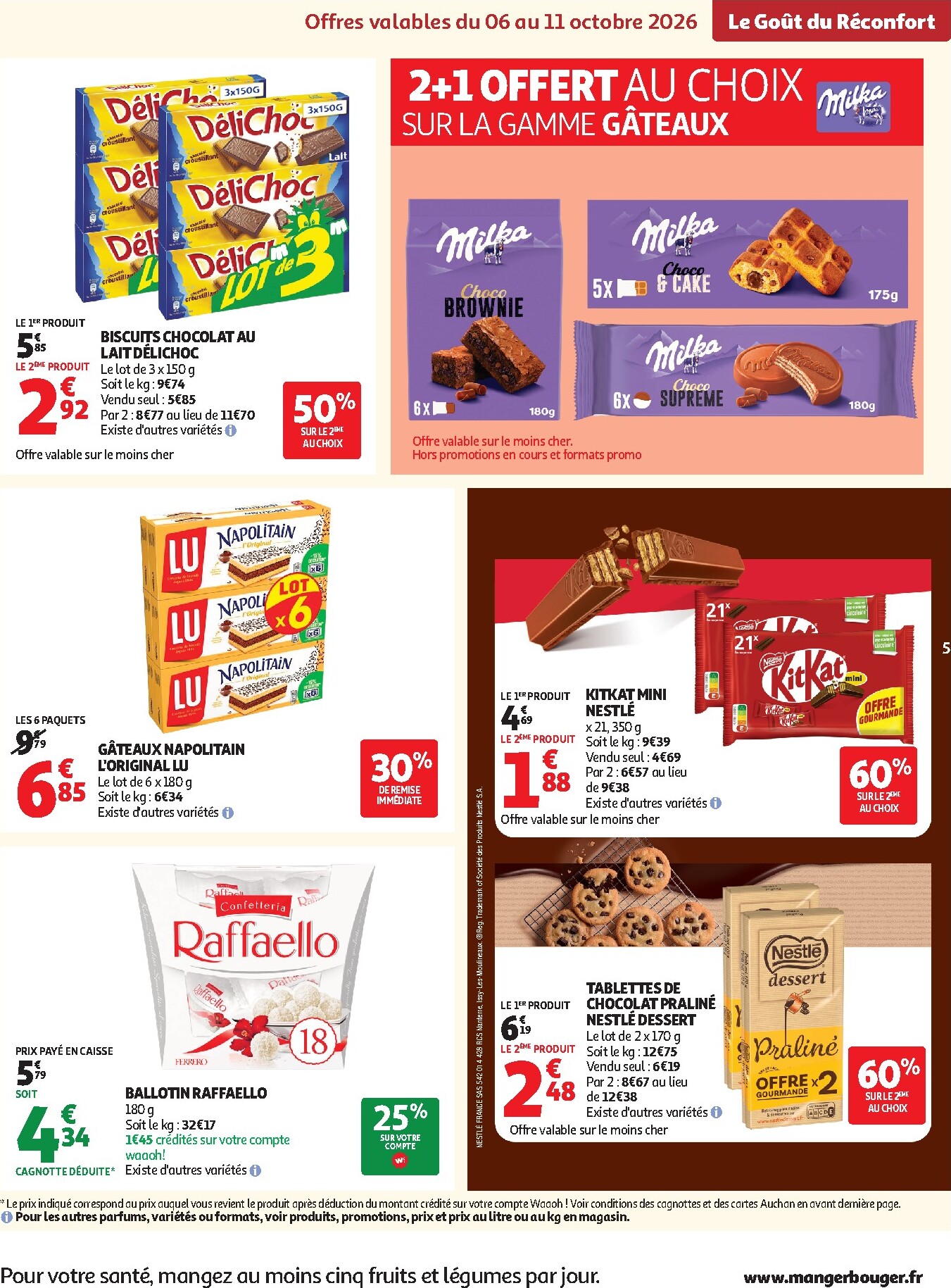 auchan - Flyer Auchan - Le Goût du Réconfort pour la semaine prochaine du du mardi 06/10/2026 au du samedi 10/10/2026 - page: 5