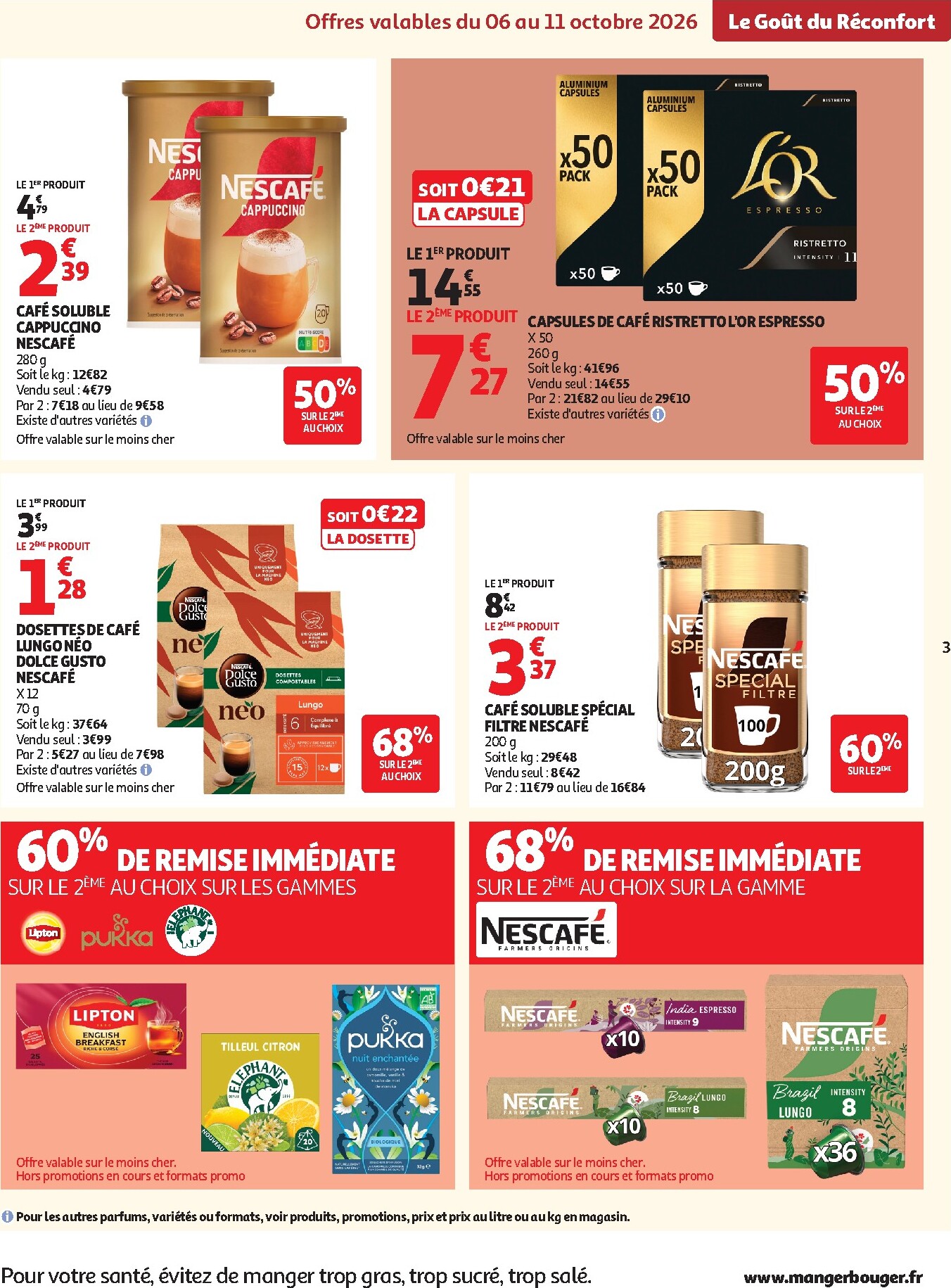 auchan - Flyer Auchan - Le Goût du Réconfort pour la semaine prochaine du du mardi 06/10/2026 au du samedi 10/10/2026 - page: 3