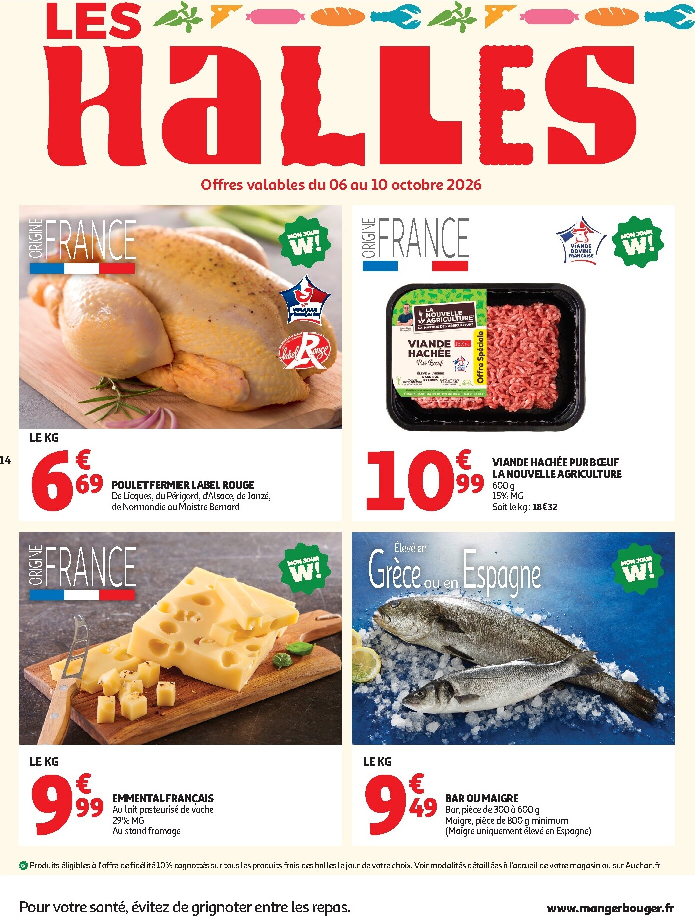 auchan - Flyer Auchan - Café, automne hypers pour la semaine prochaine du du mardi 06/10/2026 au du dimanche 18/10/2026 - page: 14