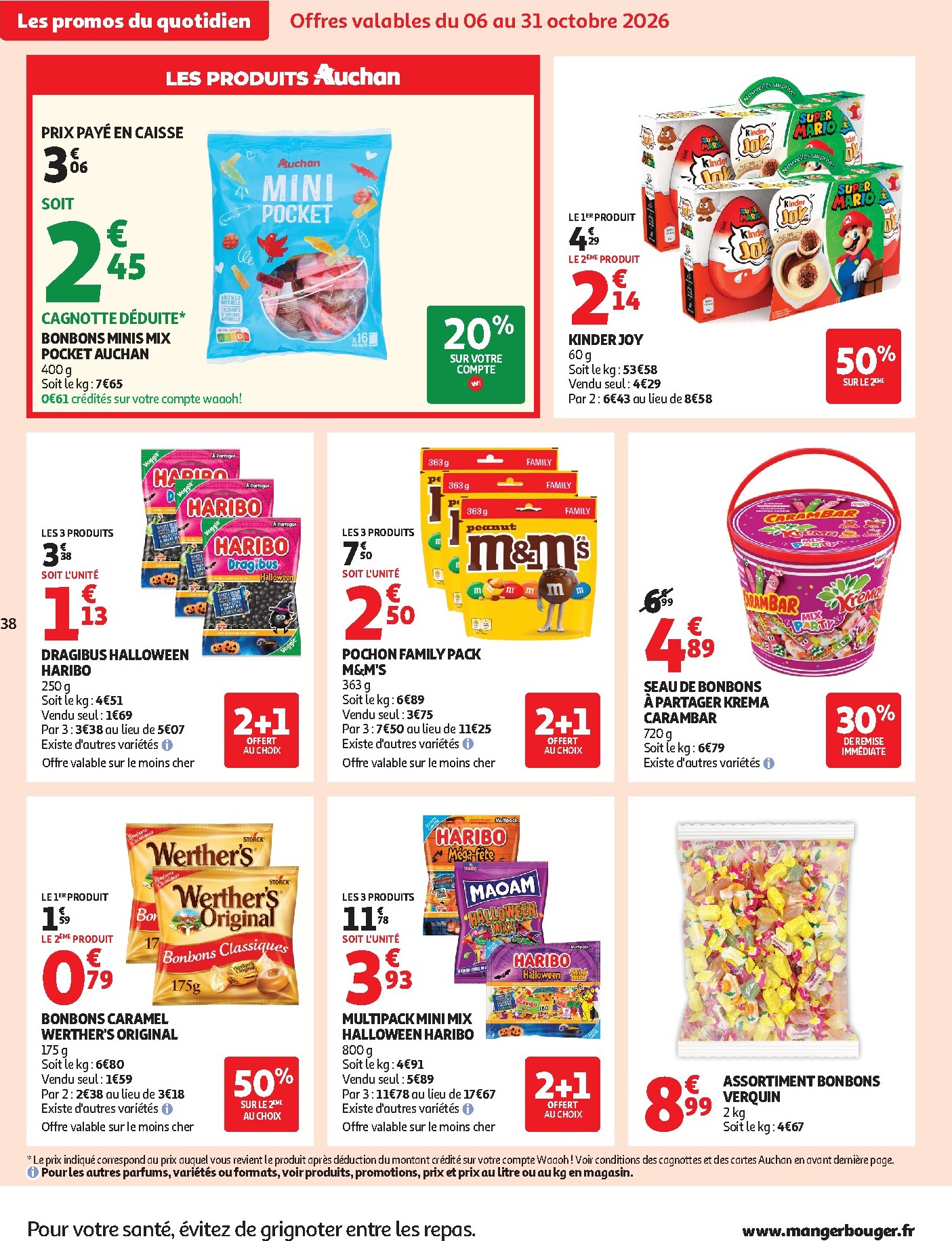auchan - Flyer Auchan - Café, automne hypers pour la semaine prochaine du du mardi 06/10/2026 au du dimanche 18/10/2026 - page: 38