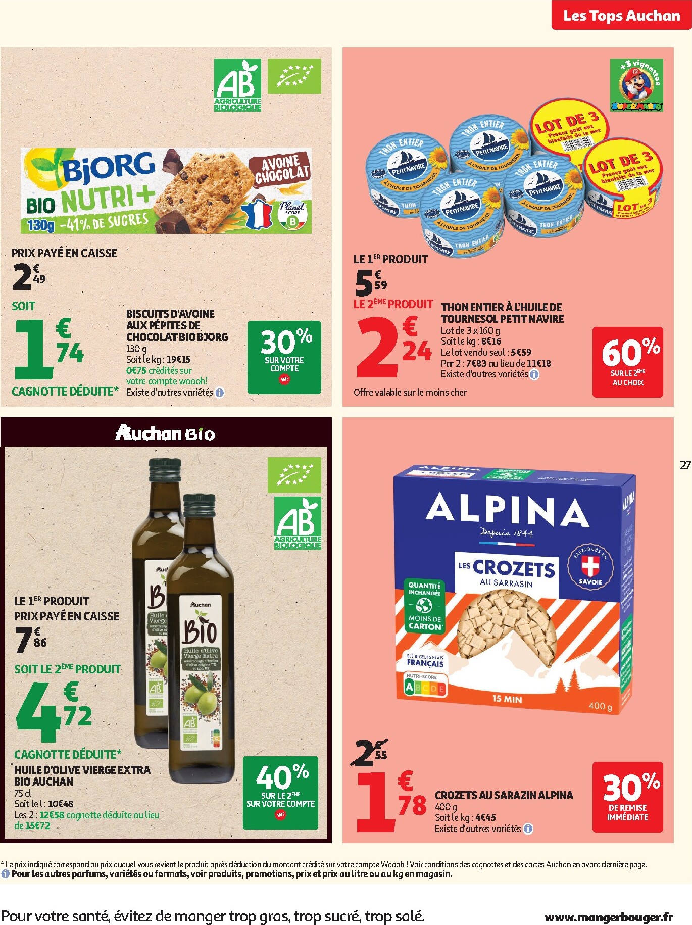 auchan - Flyer Auchan pour la semaine prochaine du du mardi 13/10/2026 au du dimanche 25/10/2026 - page: 27