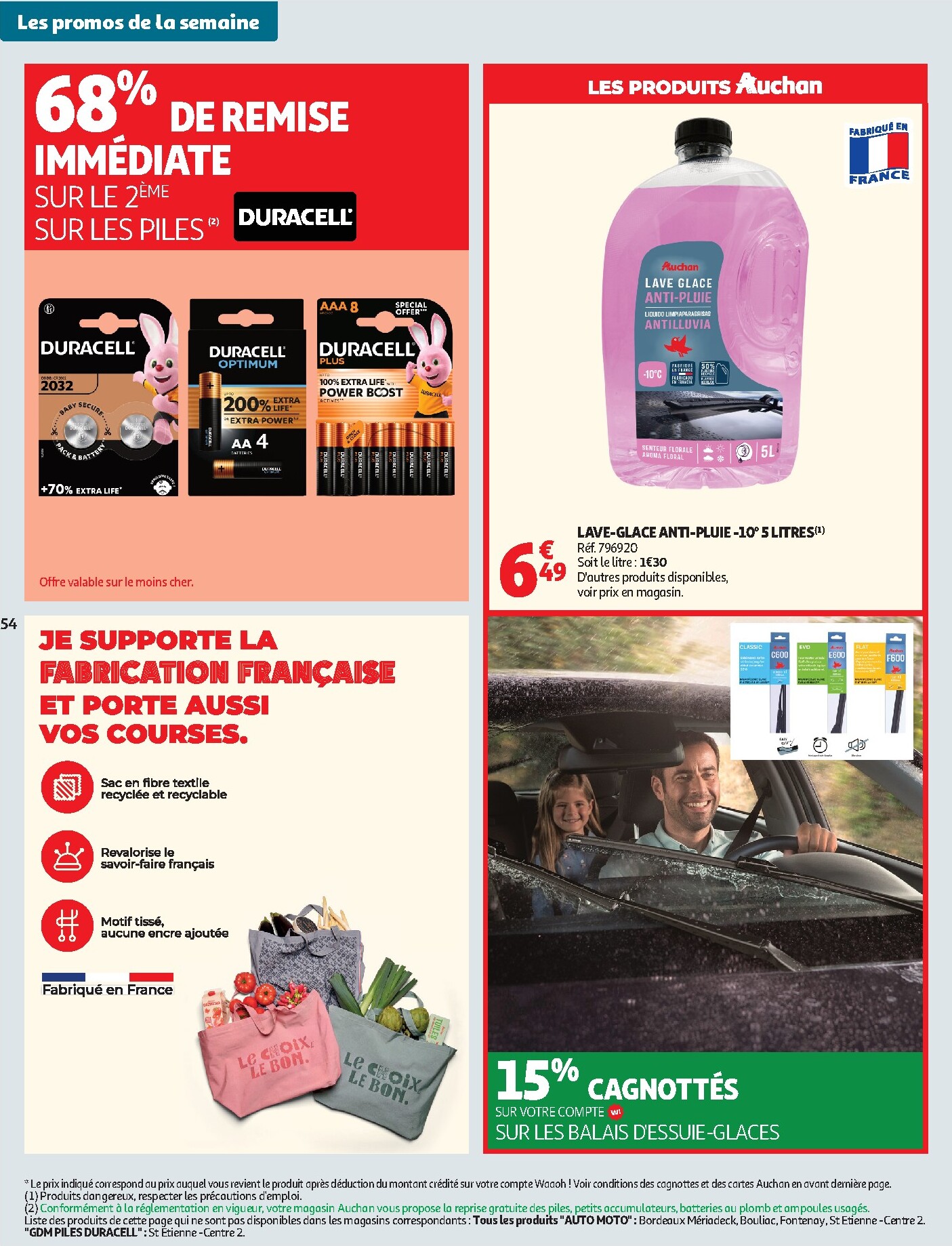 auchan - Flyer Auchan pour la semaine prochaine du du mardi 13/10/2026 au du dimanche 25/10/2026 - page: 54