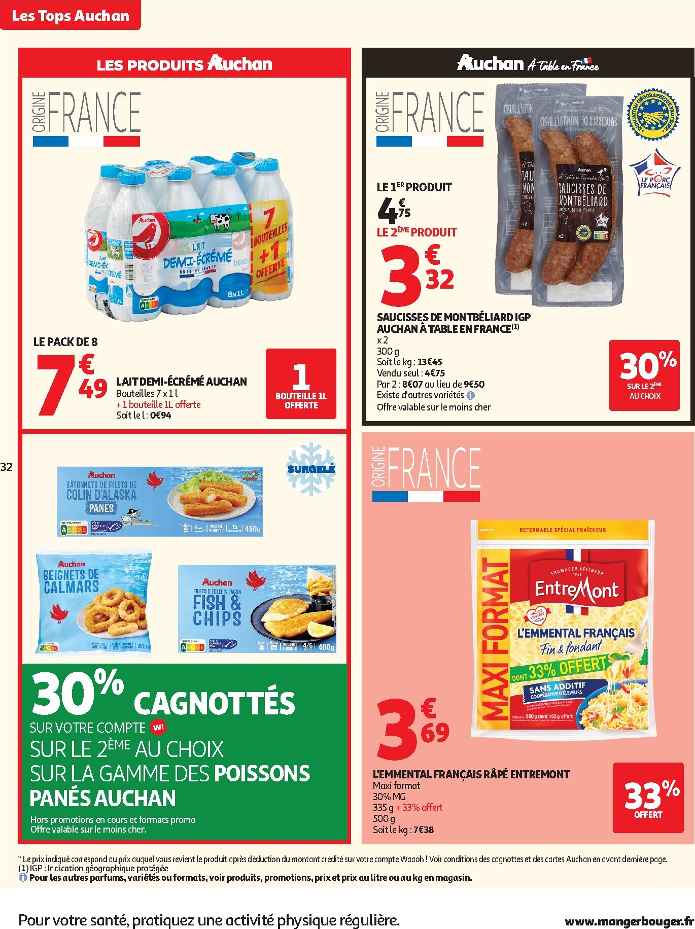 auchan - Flyer Auchan pour la semaine prochaine du du mardi 13/10/2026 au du dimanche 25/10/2026 - page: 32