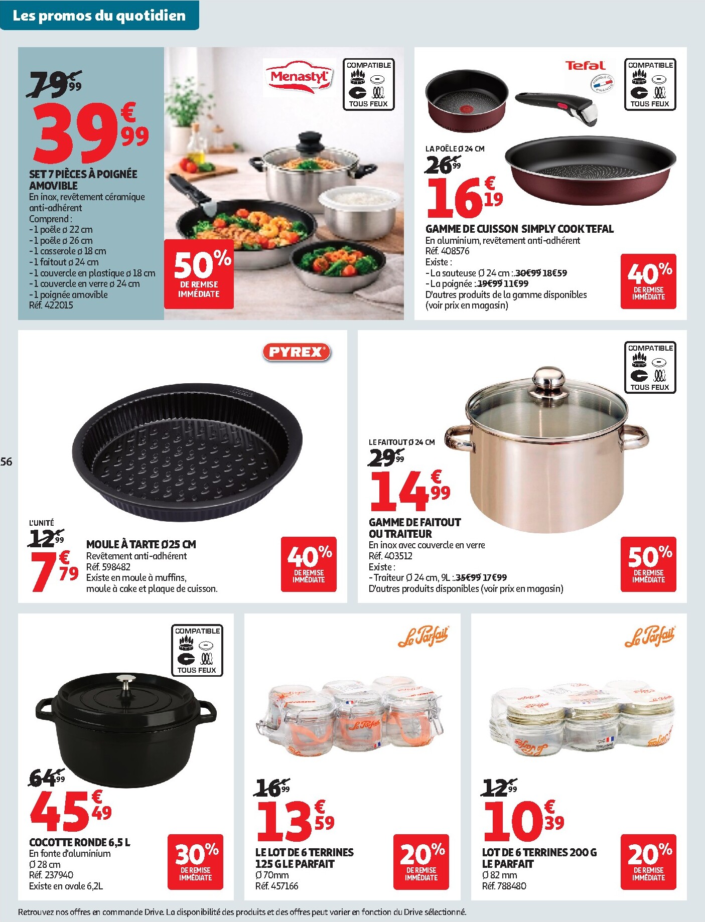 auchan - Flyer Auchan pour la semaine prochaine du du mardi 13/10/2026 au du dimanche 25/10/2026 - page: 56
