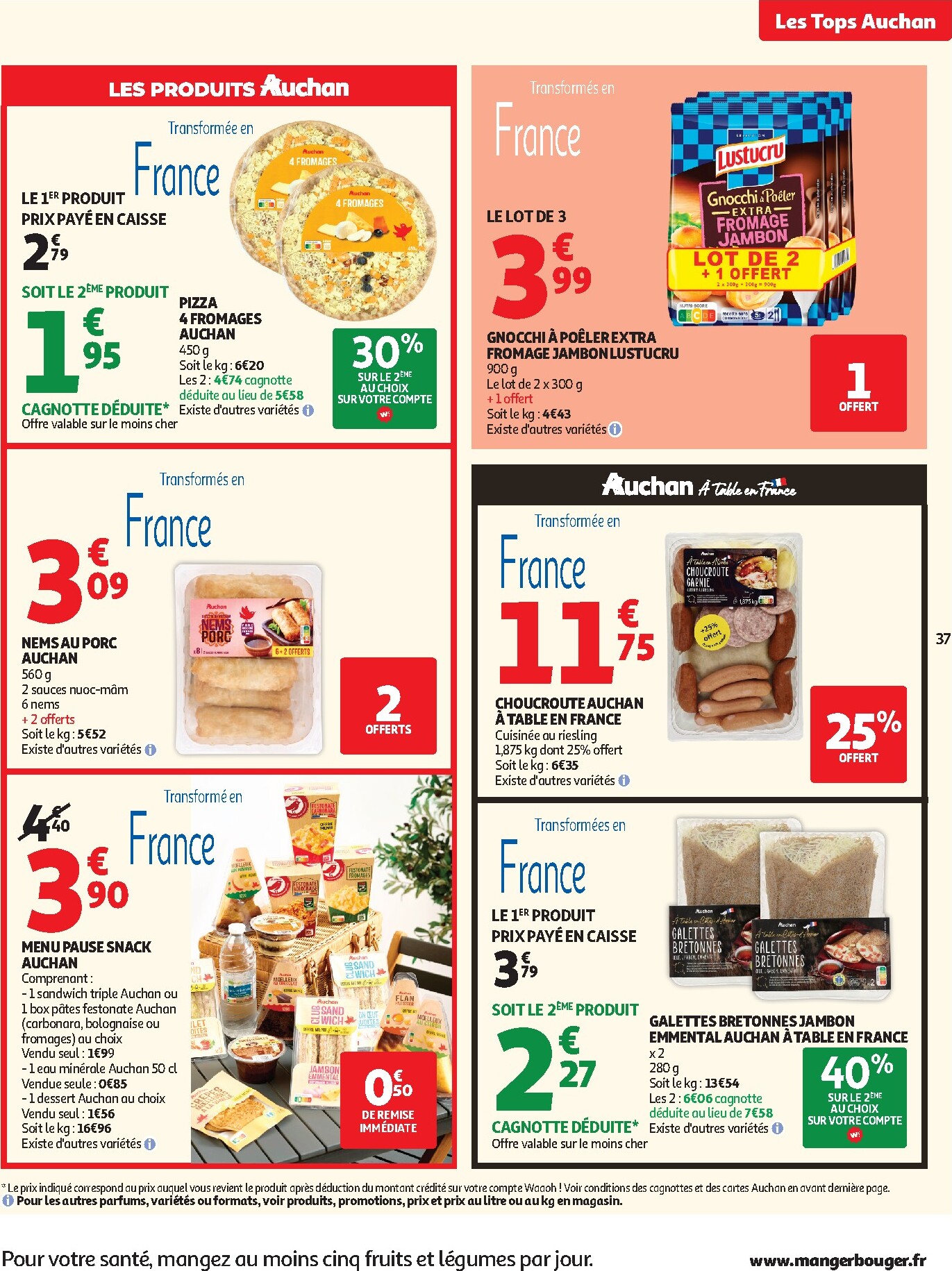 auchan - Flyer Auchan pour la semaine prochaine du du mardi 13/10/2026 au du dimanche 25/10/2026 - page: 37