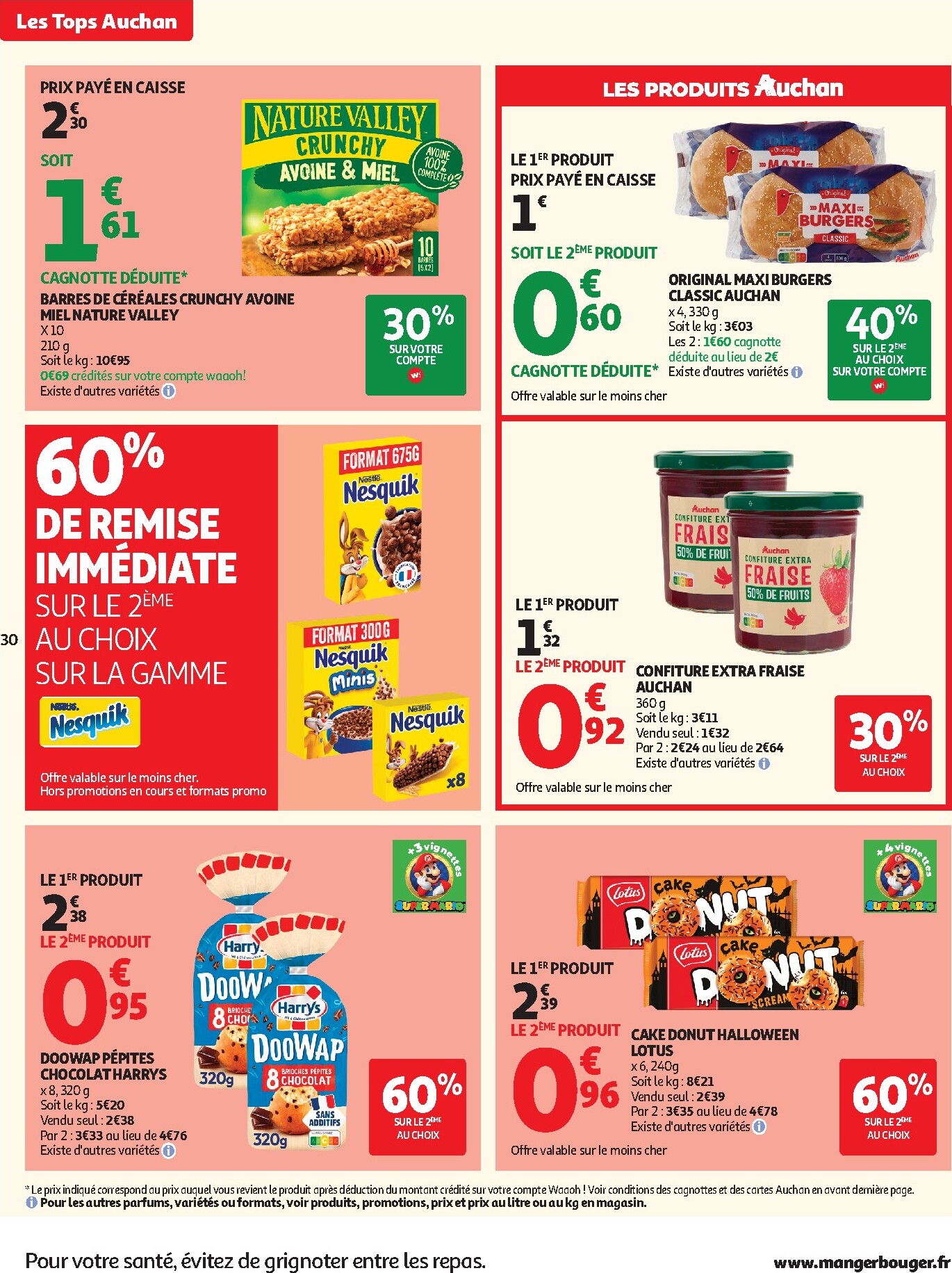 auchan - Flyer Auchan pour la semaine prochaine du du mardi 13/10/2026 au du dimanche 25/10/2026 - page: 30