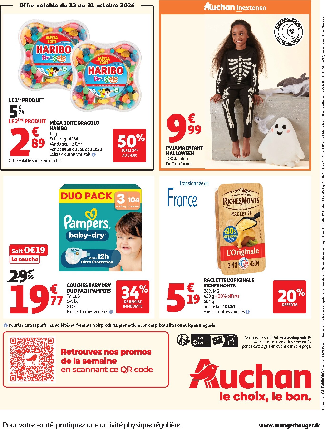 auchan - Flyer Auchan pour la semaine prochaine du du mardi 13/10/2026 au du dimanche 25/10/2026 - page: 64