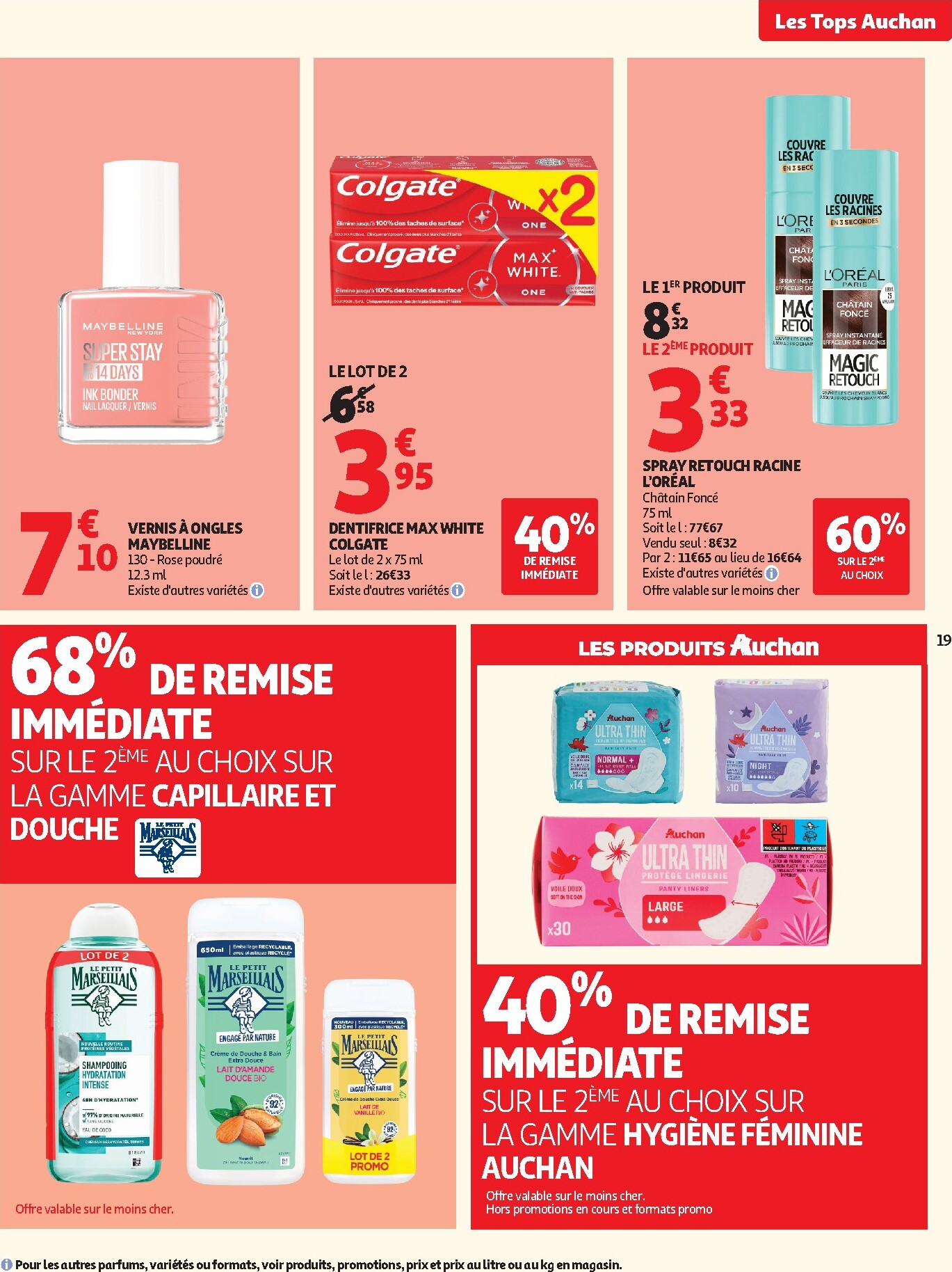 auchan - Flyer Auchan pour la semaine prochaine du du mardi 13/10/2026 au du dimanche 25/10/2026 - page: 19