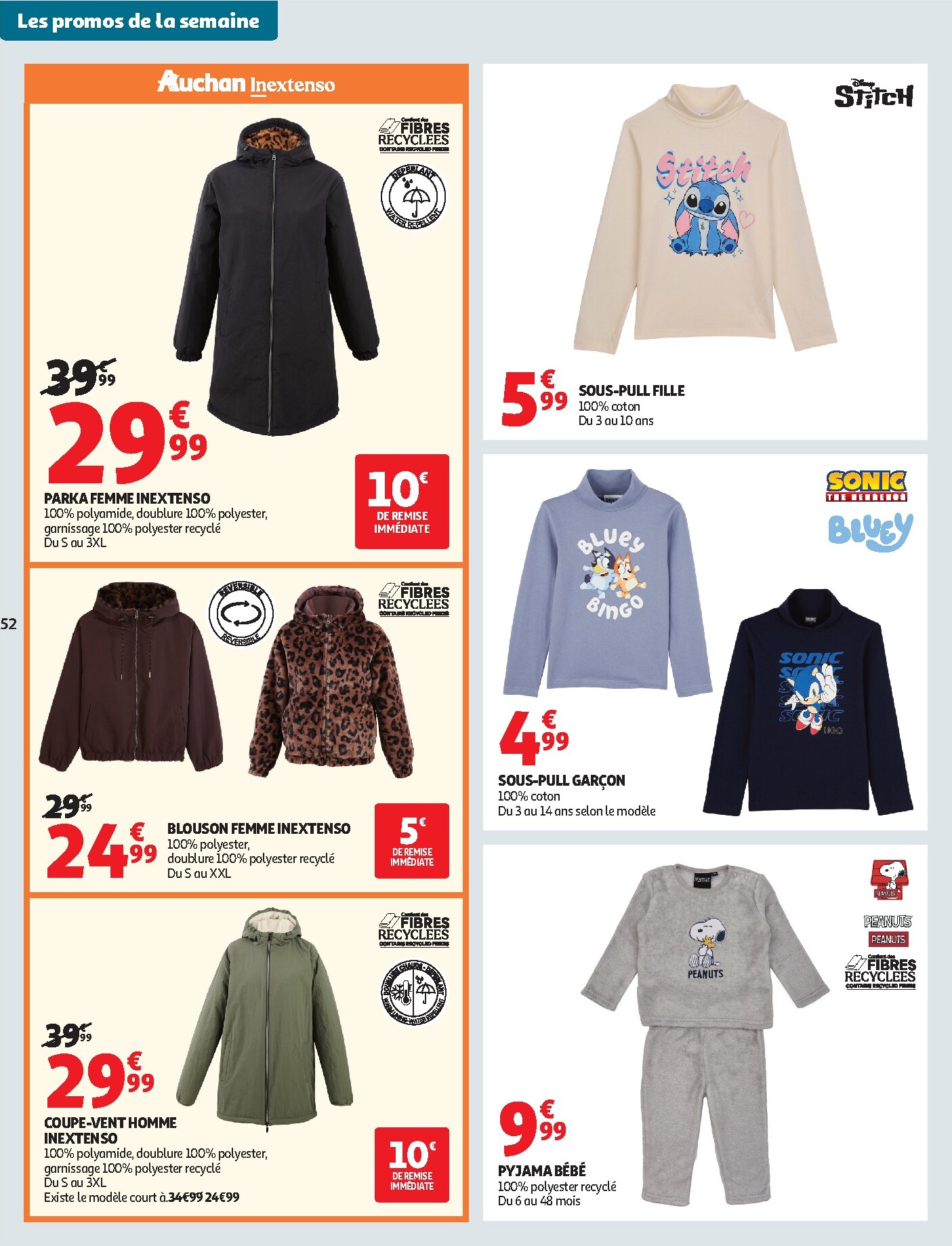 auchan - Flyer Auchan pour la semaine prochaine du du mardi 13/10/2026 au du dimanche 25/10/2026 - page: 52
