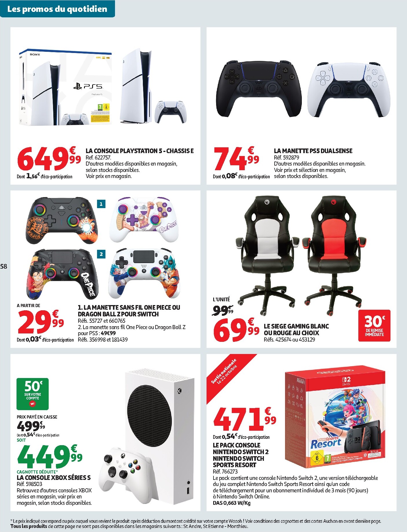 auchan - Flyer Auchan pour la semaine prochaine du du mardi 13/10/2026 au du dimanche 25/10/2026 - page: 58