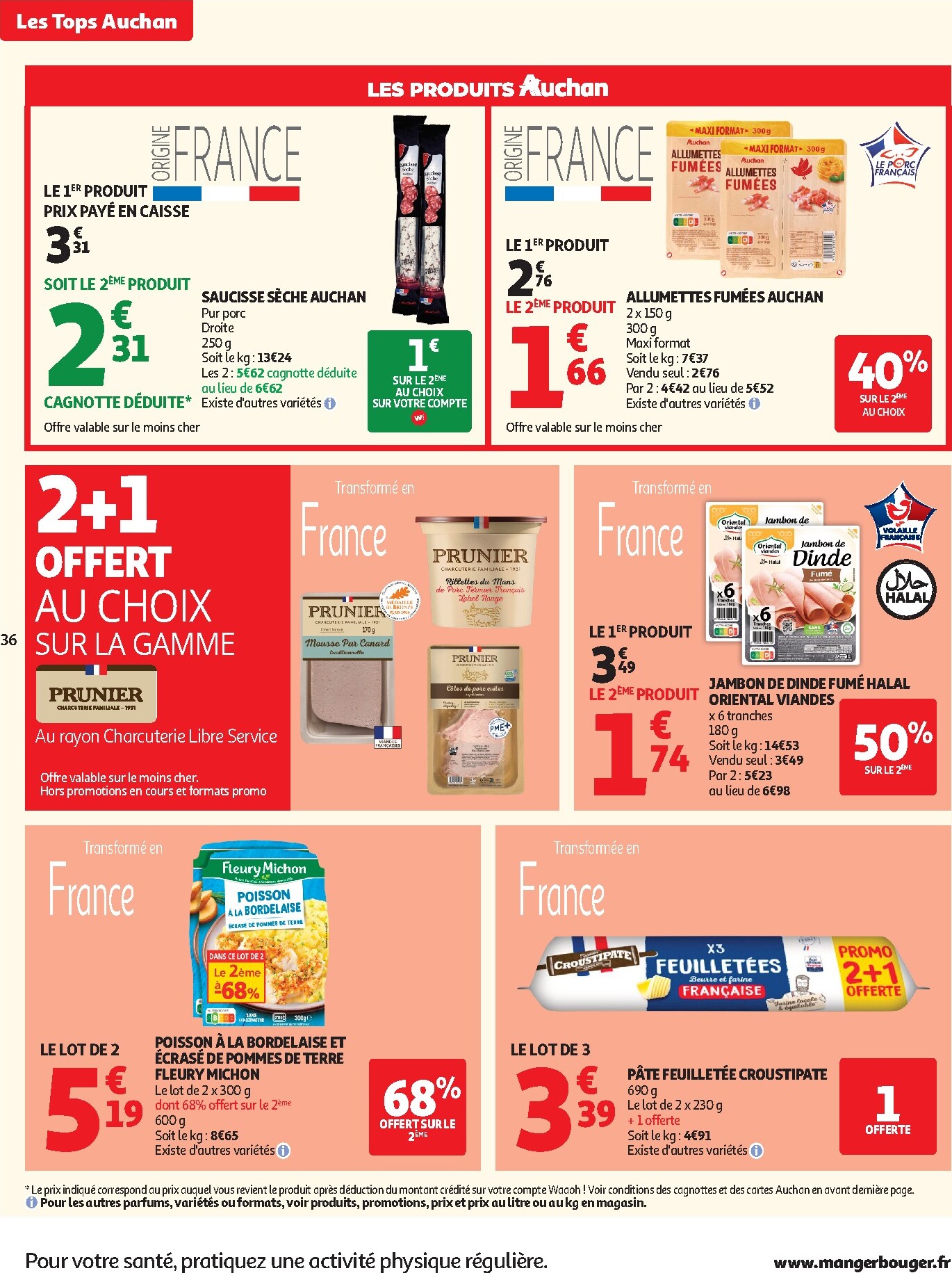 auchan - Flyer Auchan pour la semaine prochaine du du mardi 13/10/2026 au du dimanche 25/10/2026 - page: 36