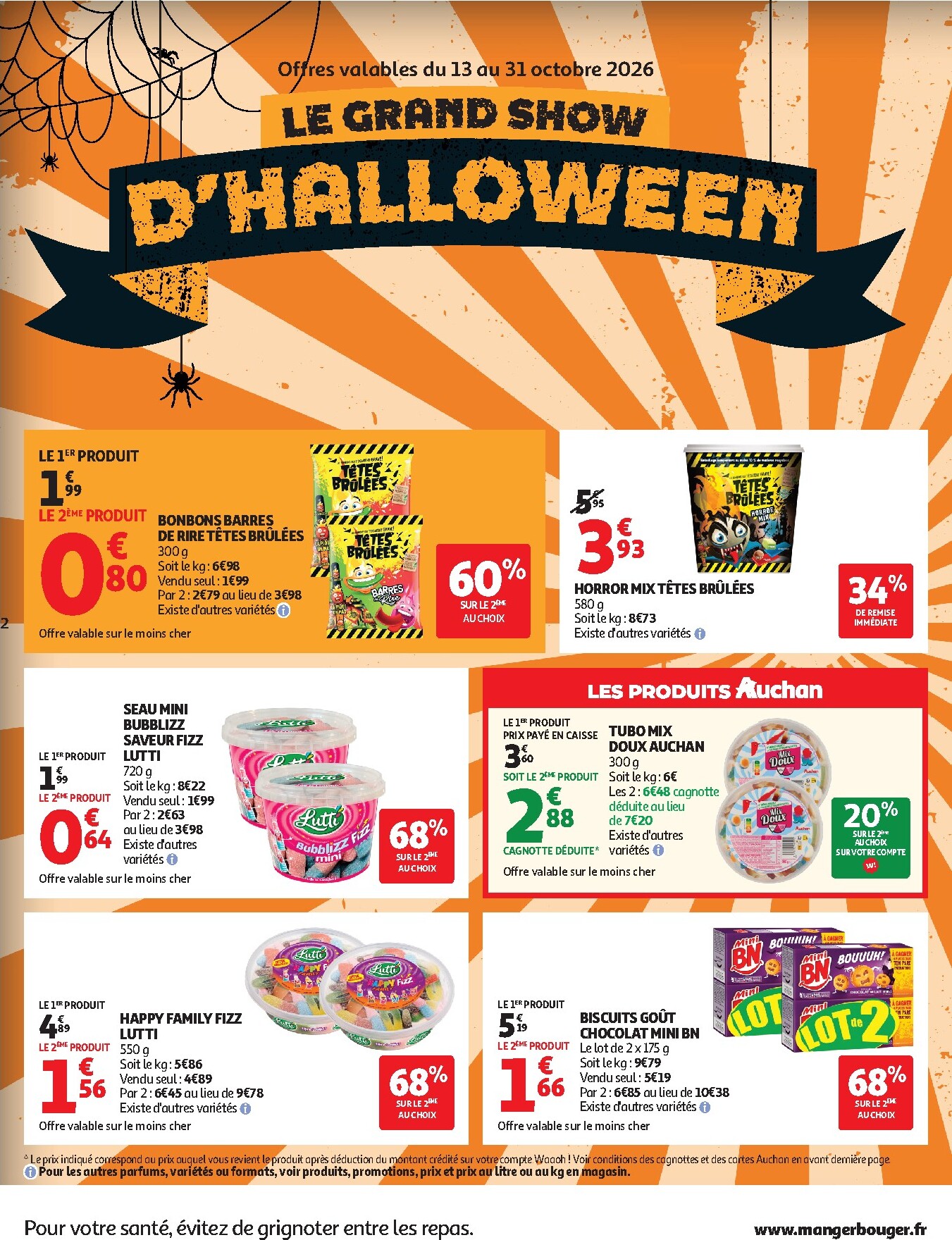 auchan - Flyer Auchan pour la semaine prochaine du du mardi 13/10/2026 au du dimanche 25/10/2026 - page: 2