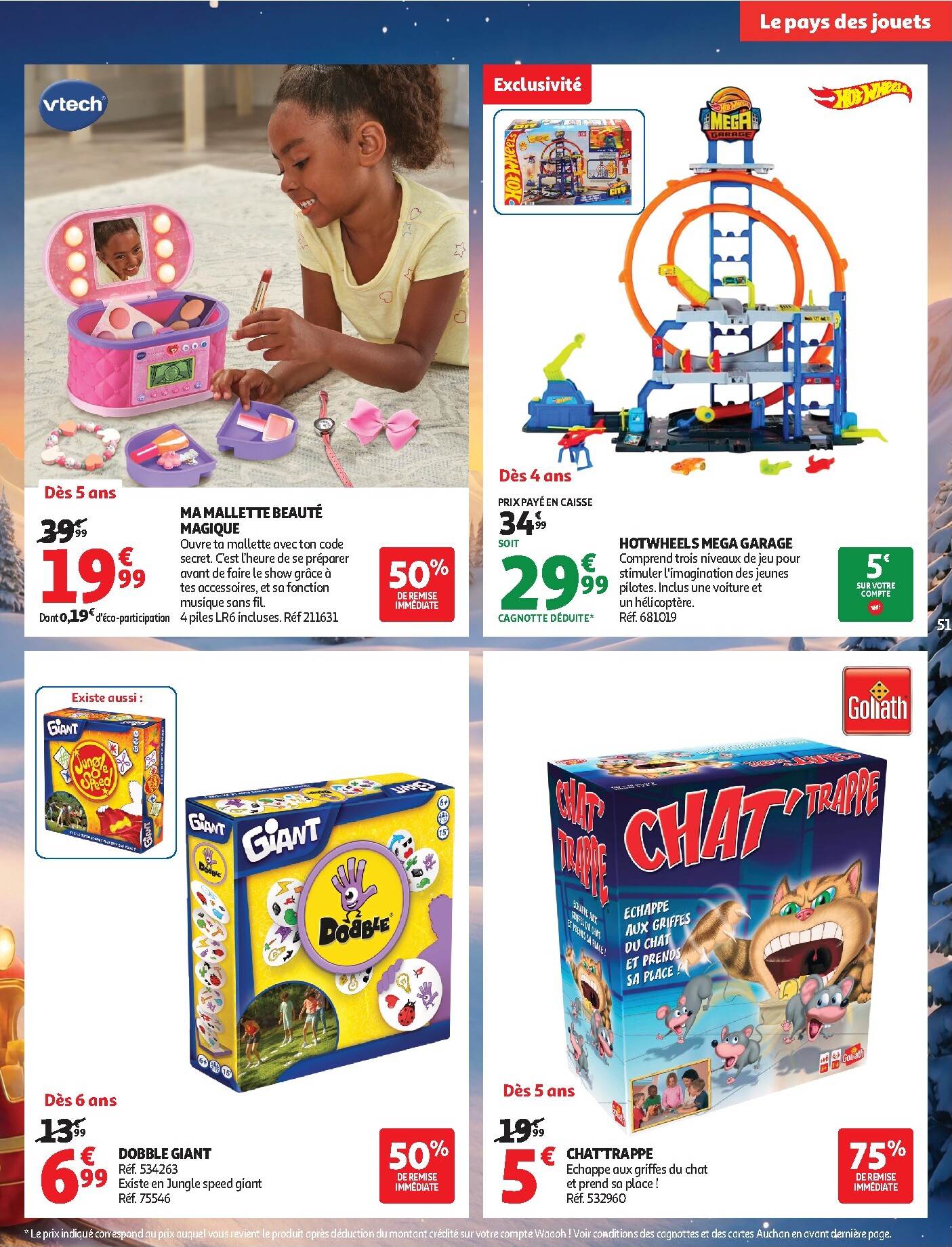 auchan - Flyer Auchan pour la semaine prochaine du du mardi 13/10/2026 au du dimanche 25/10/2026 - page: 51