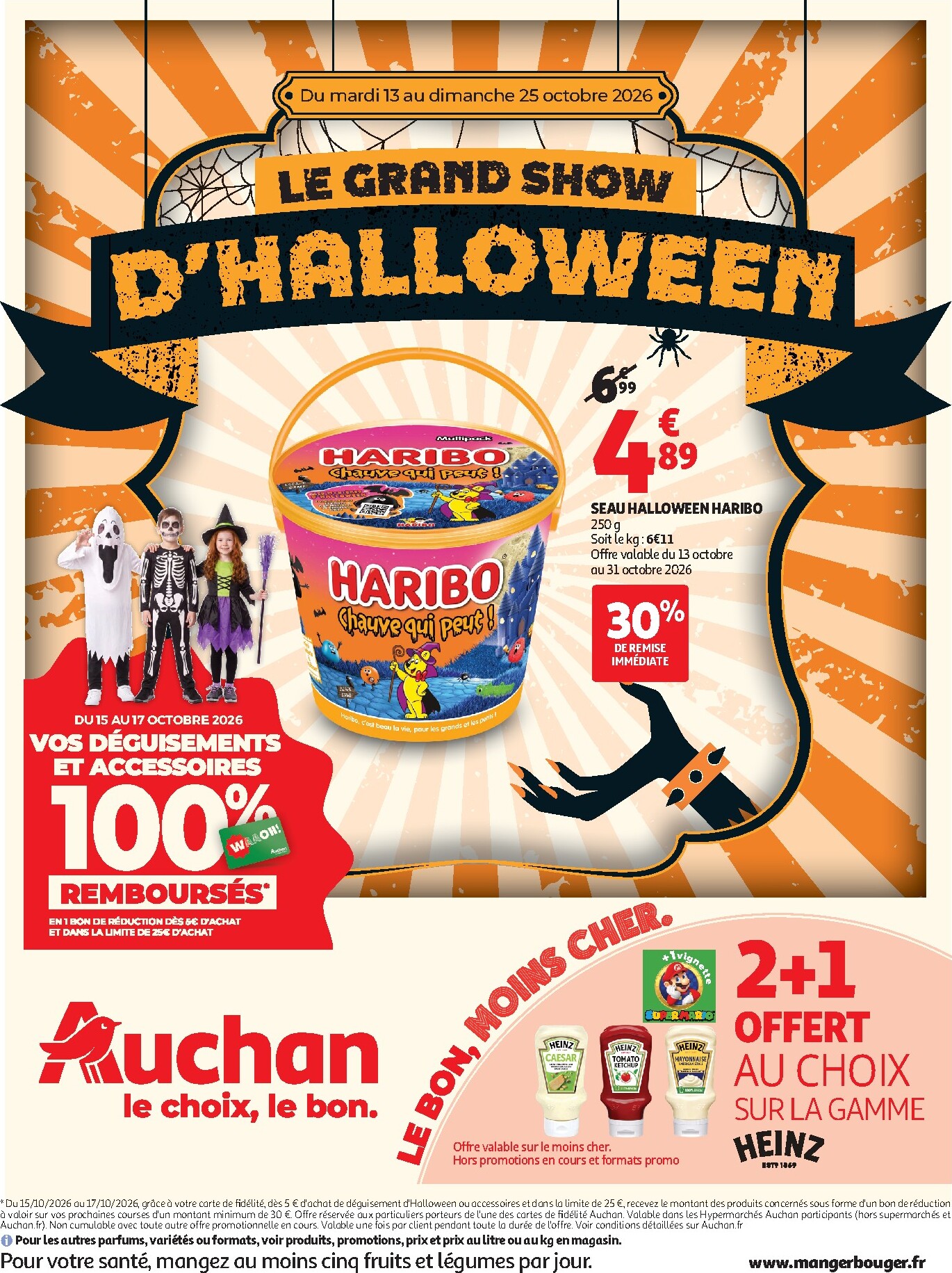 auchan - Flyer Auchan pour la semaine prochaine du du mardi 13/10/2026 au du dimanche 25/10/2026