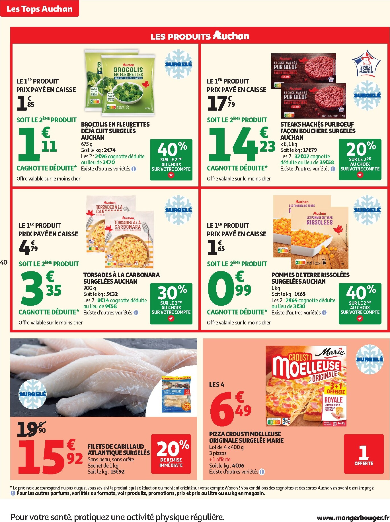 auchan - Flyer Auchan pour la semaine prochaine du du mardi 13/10/2026 au du dimanche 25/10/2026 - page: 40