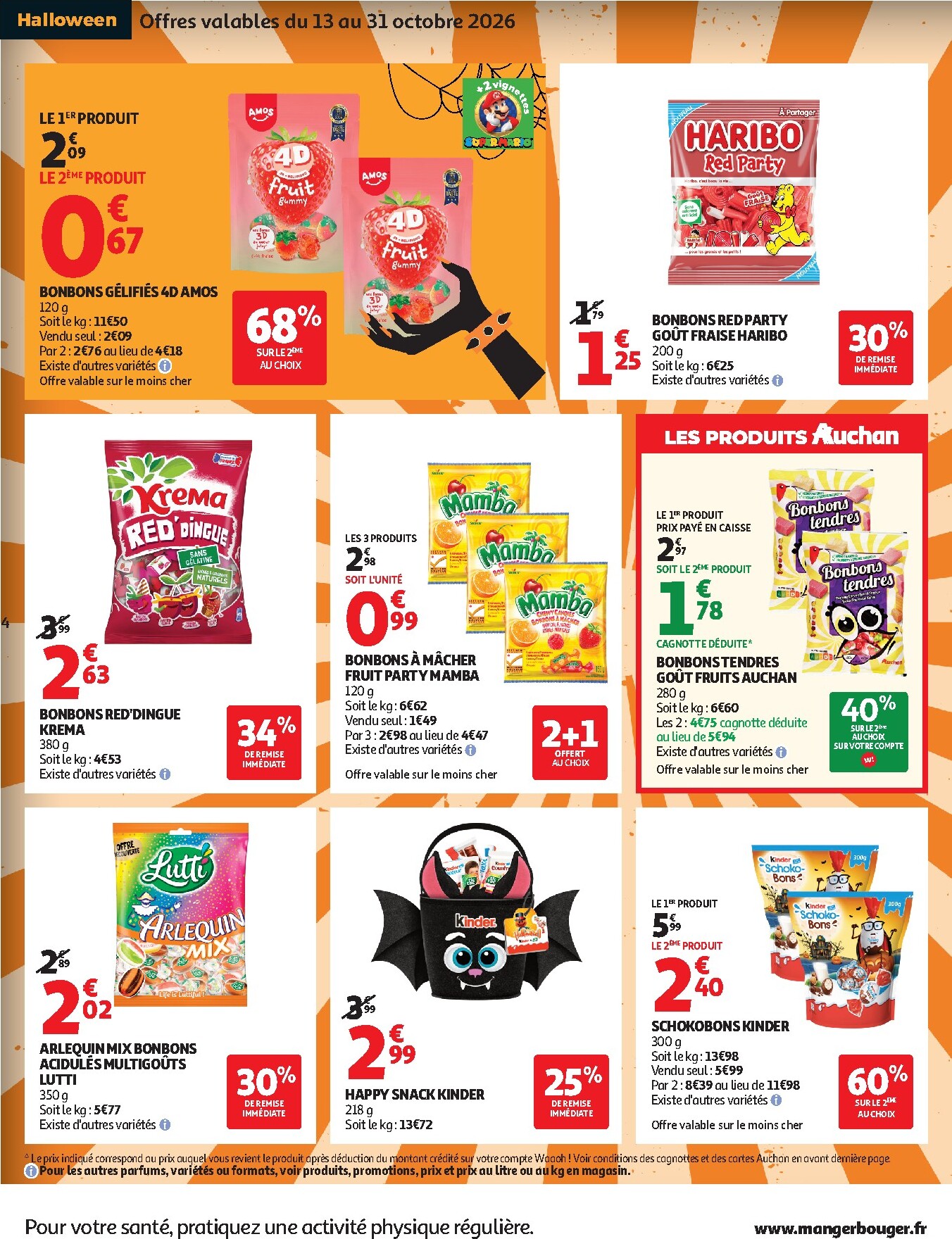 auchan - Flyer Auchan pour la semaine prochaine du du mardi 13/10/2026 au du dimanche 25/10/2026 - page: 4