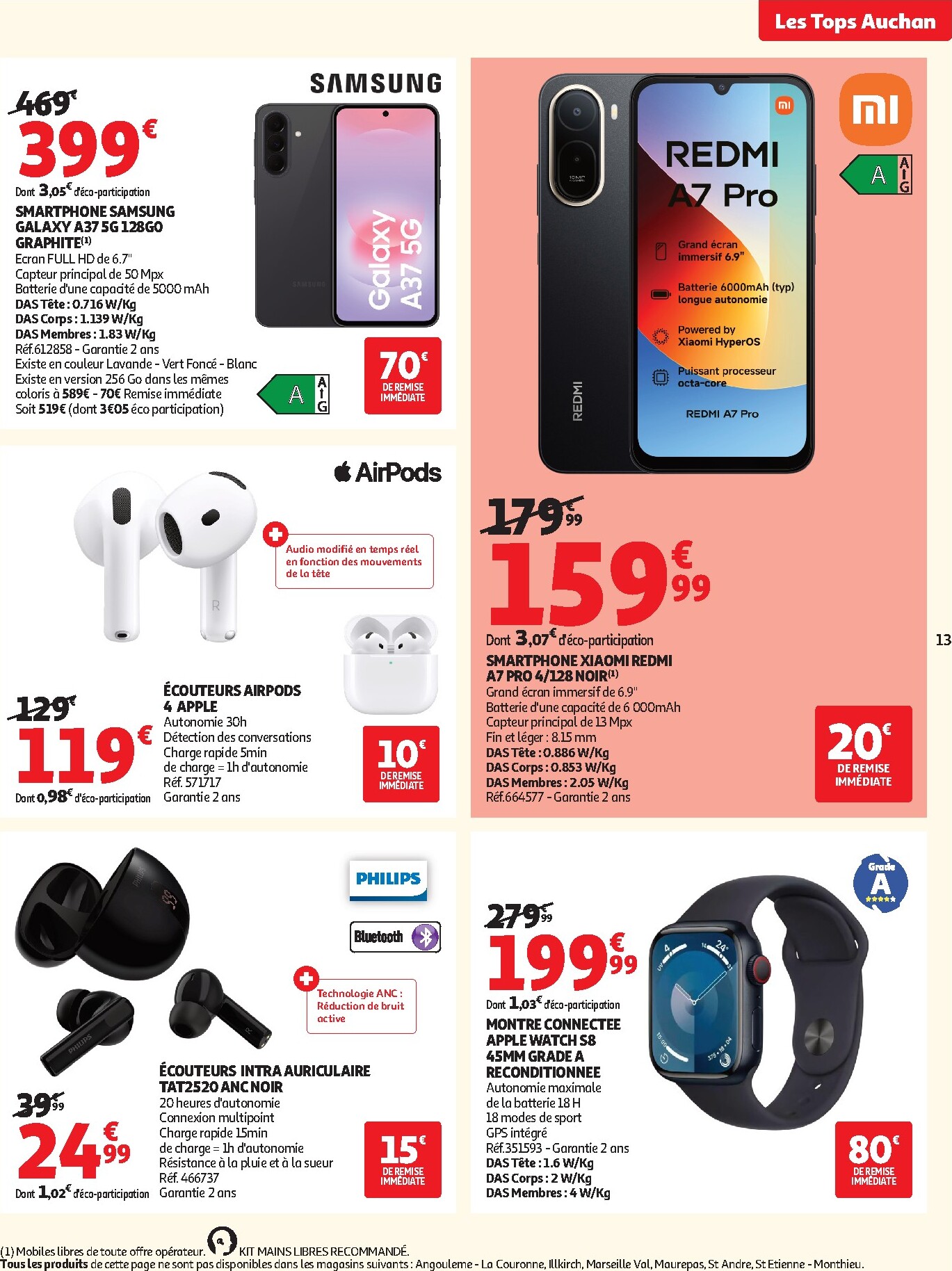 auchan - Flyer Auchan pour la semaine prochaine du du mardi 13/10/2026 au du dimanche 25/10/2026 - page: 13
