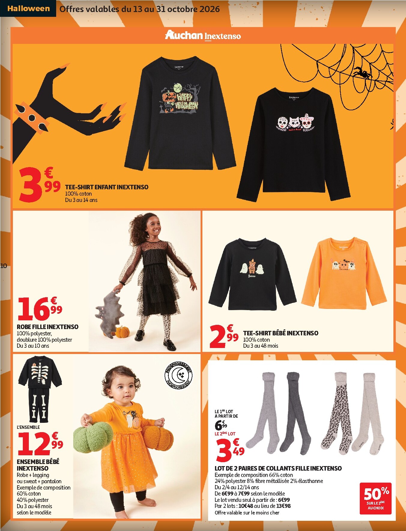 auchan - Flyer Auchan pour la semaine prochaine du du mardi 13/10/2026 au du dimanche 25/10/2026 - page: 10
