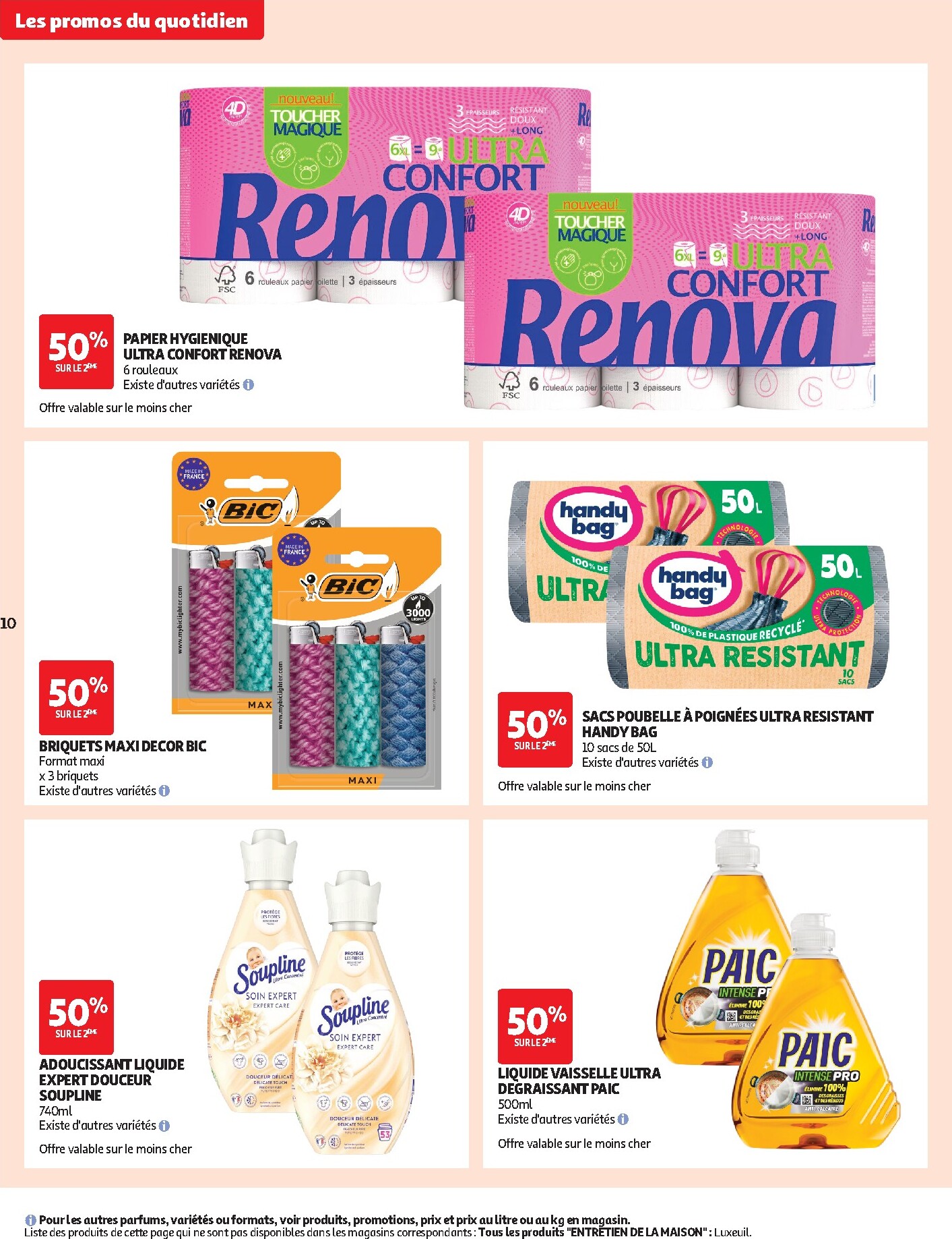 auchan - Flyer Auchan - Les promos du moment pour la semaine prochaine du du mardi 13/10/2026 au du dimanche 25/10/2026 - page: 10