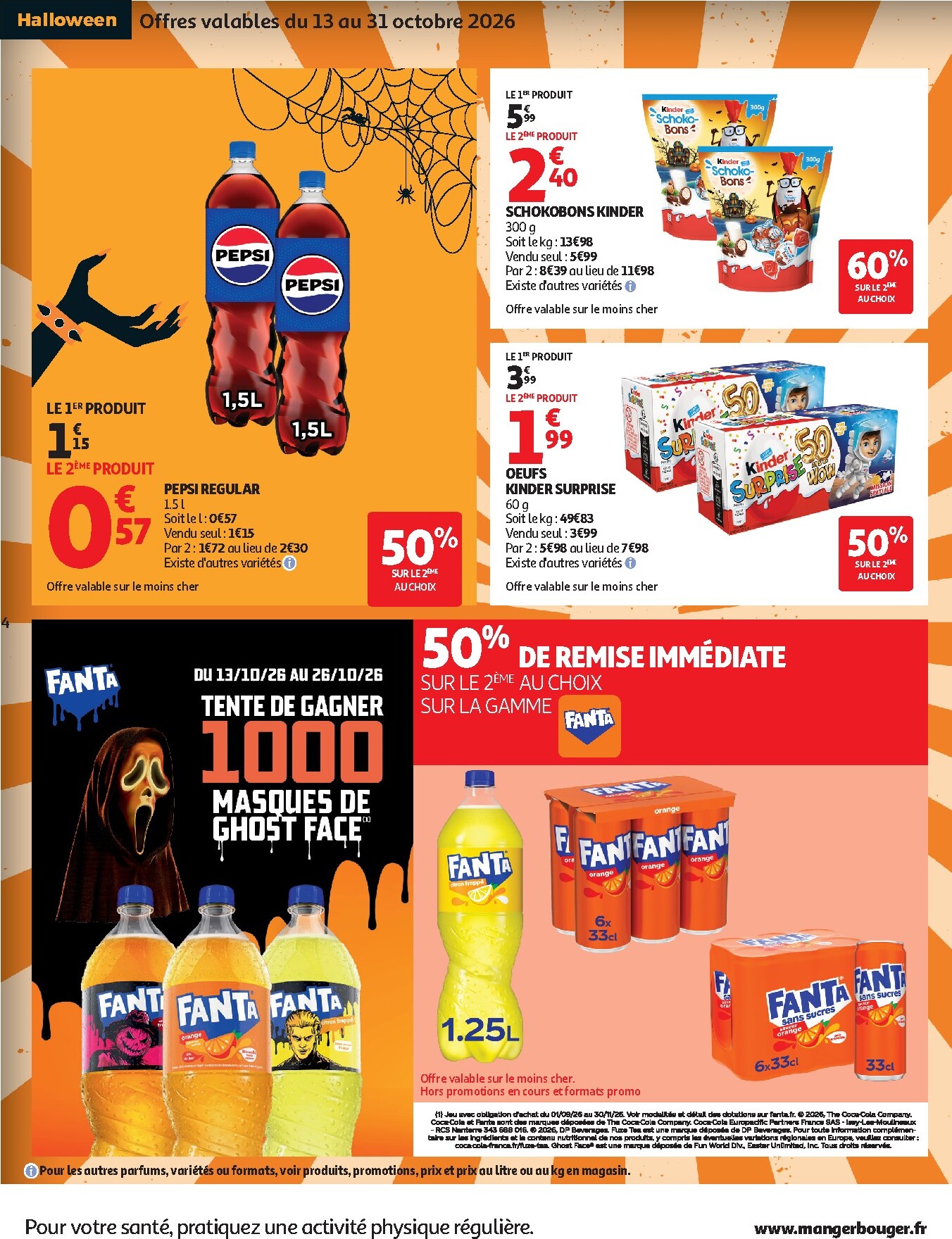 auchan - Flyer Auchan - Halloween supers - Supermarché pour la semaine prochaine du du mardi 13/10/2026 au du samedi 24/10/2026 - page: 4