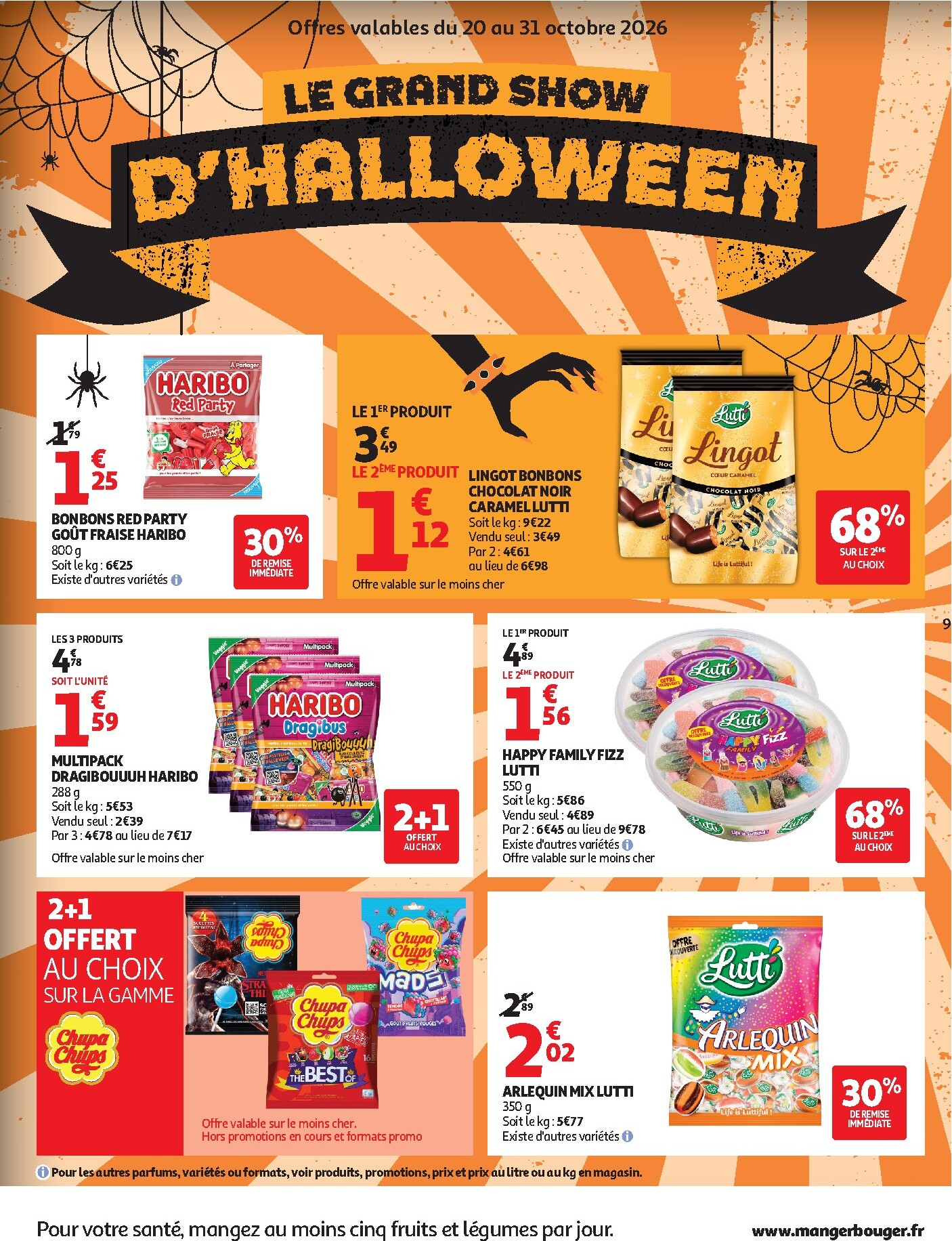auchan - Flyer Auchan Supermarché pour la semaine prochaine du du mardi 20/10/2026 au du samedi 24/10/2026 - page: 9