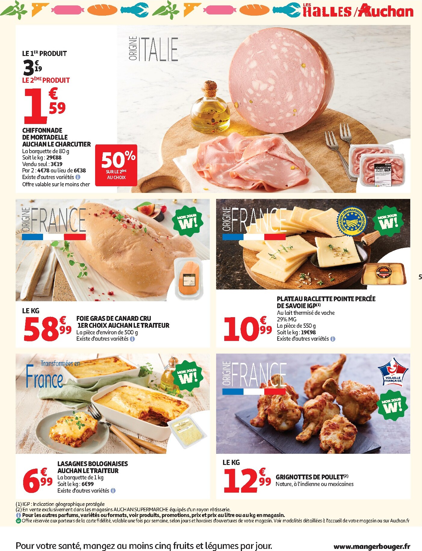 auchan - Flyer Auchan Supermarché pour la semaine prochaine du du mardi 20/10/2026 au du samedi 24/10/2026 - page: 5