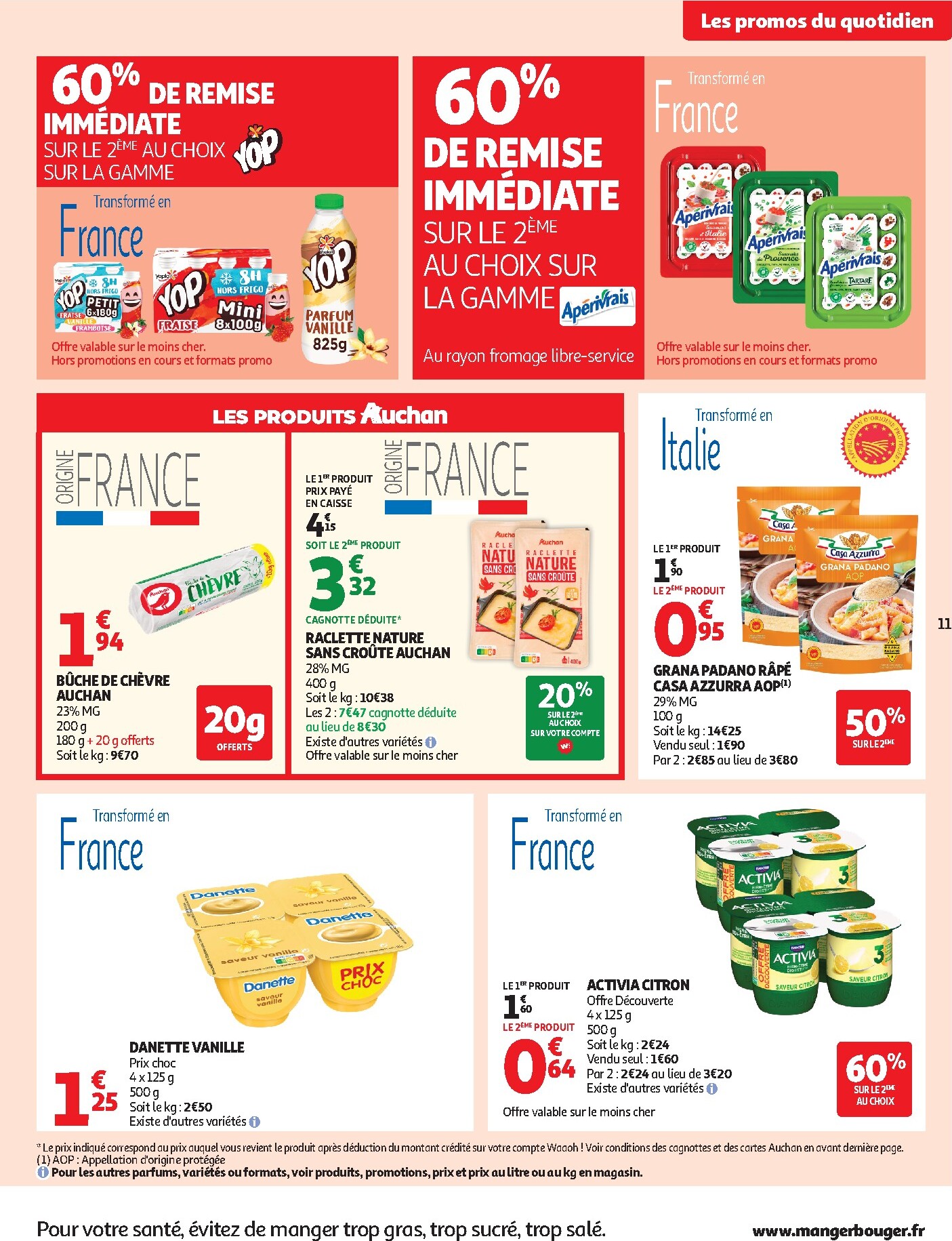 auchan - Flyer Auchan Supermarché pour la semaine prochaine du du mardi 20/10/2026 au du samedi 24/10/2026 - page: 11