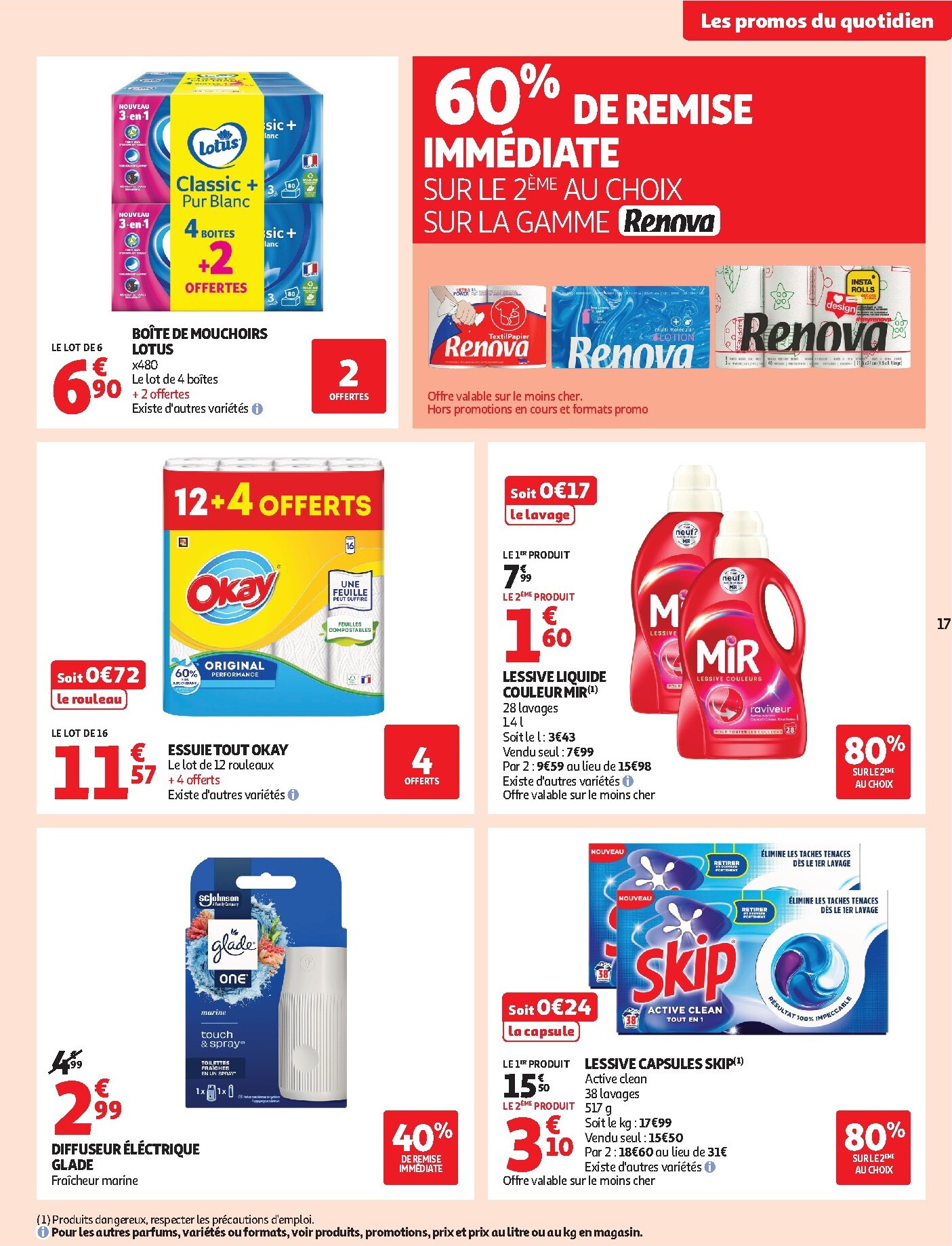 auchan - Flyer Auchan Supermarché pour la semaine prochaine du du mardi 20/10/2026 au du samedi 24/10/2026 - page: 17