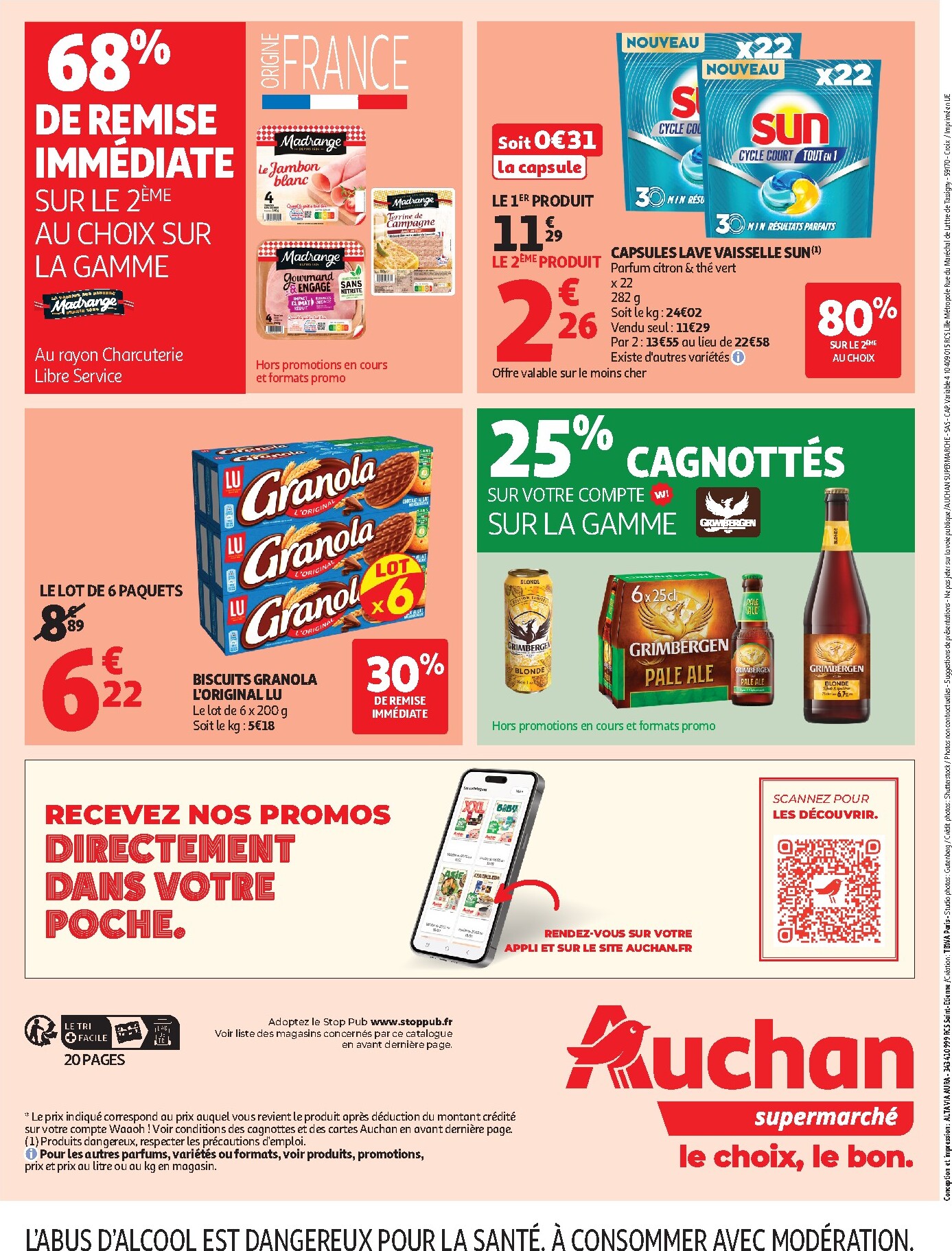 auchan - Flyer Auchan Supermarché pour la semaine prochaine du du mardi 20/10/2026 au du samedi 24/10/2026 - page: 20