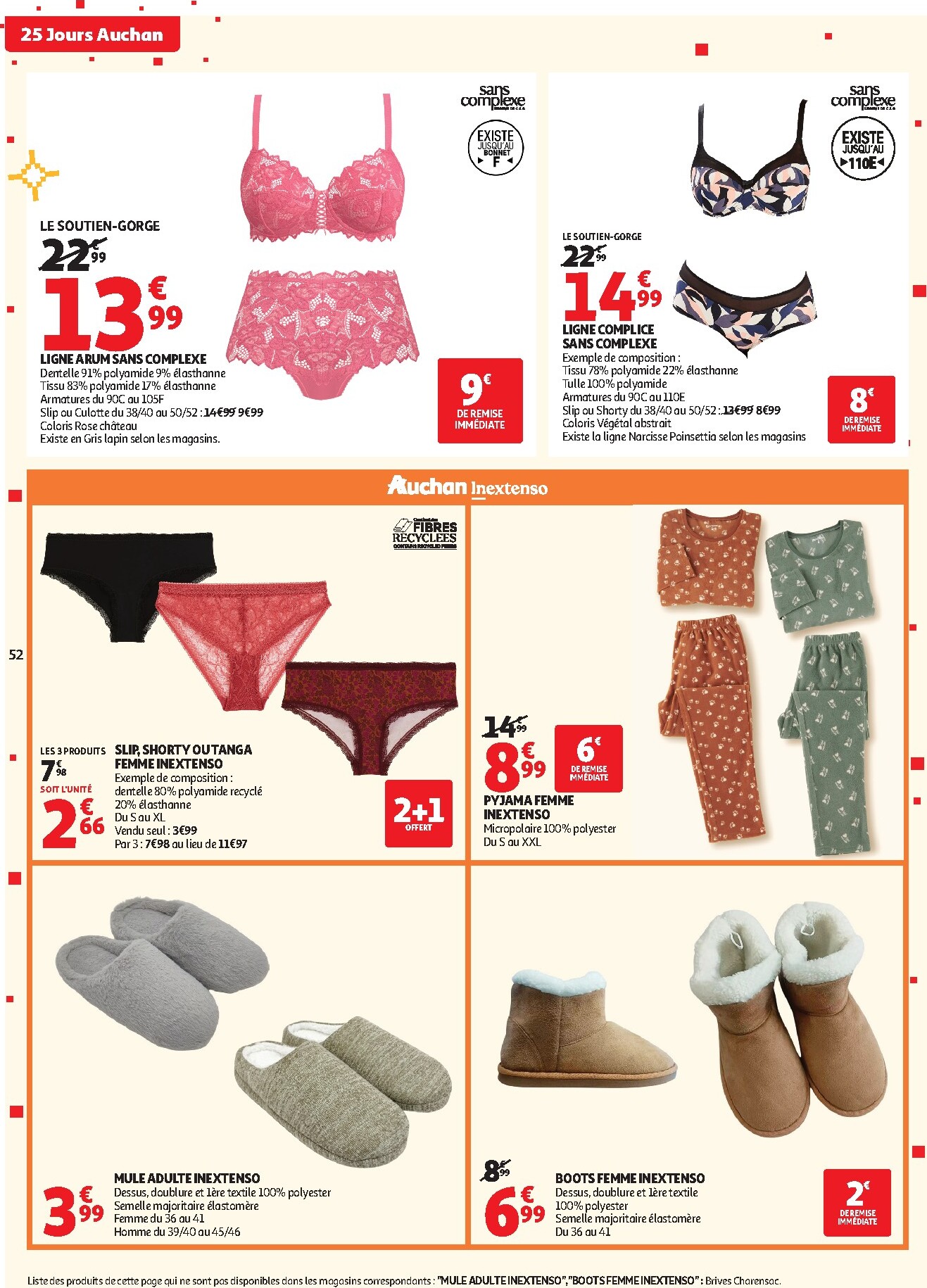 auchan - Flyer Auchan - 25 jours pour la semaine prochaine du du mardi 27/10/2026 au du dimanche 01/11/2026 - page: 52