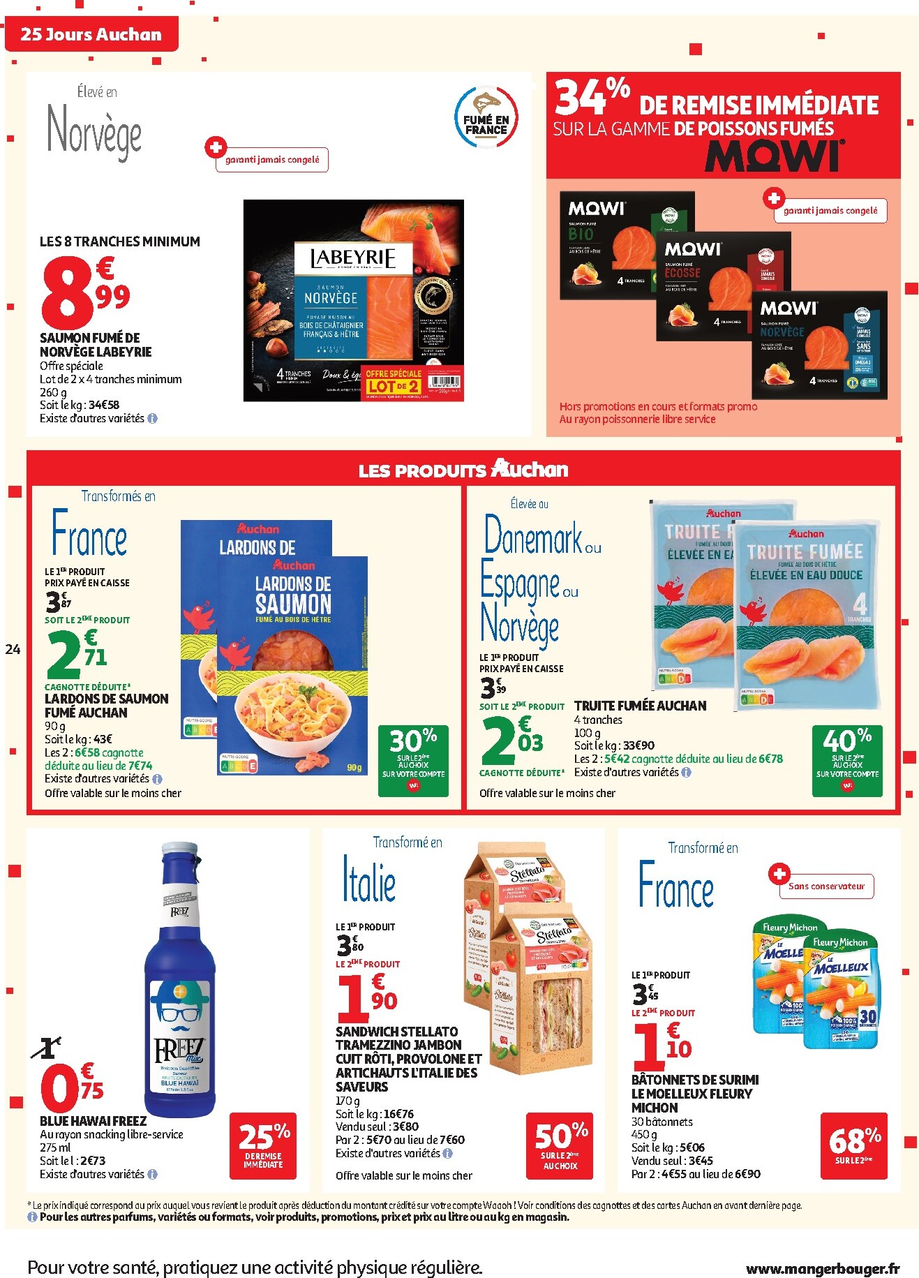 auchan - Flyer Auchan - 25 jours pour la semaine prochaine du du mardi 27/10/2026 au du dimanche 01/11/2026 - page: 24