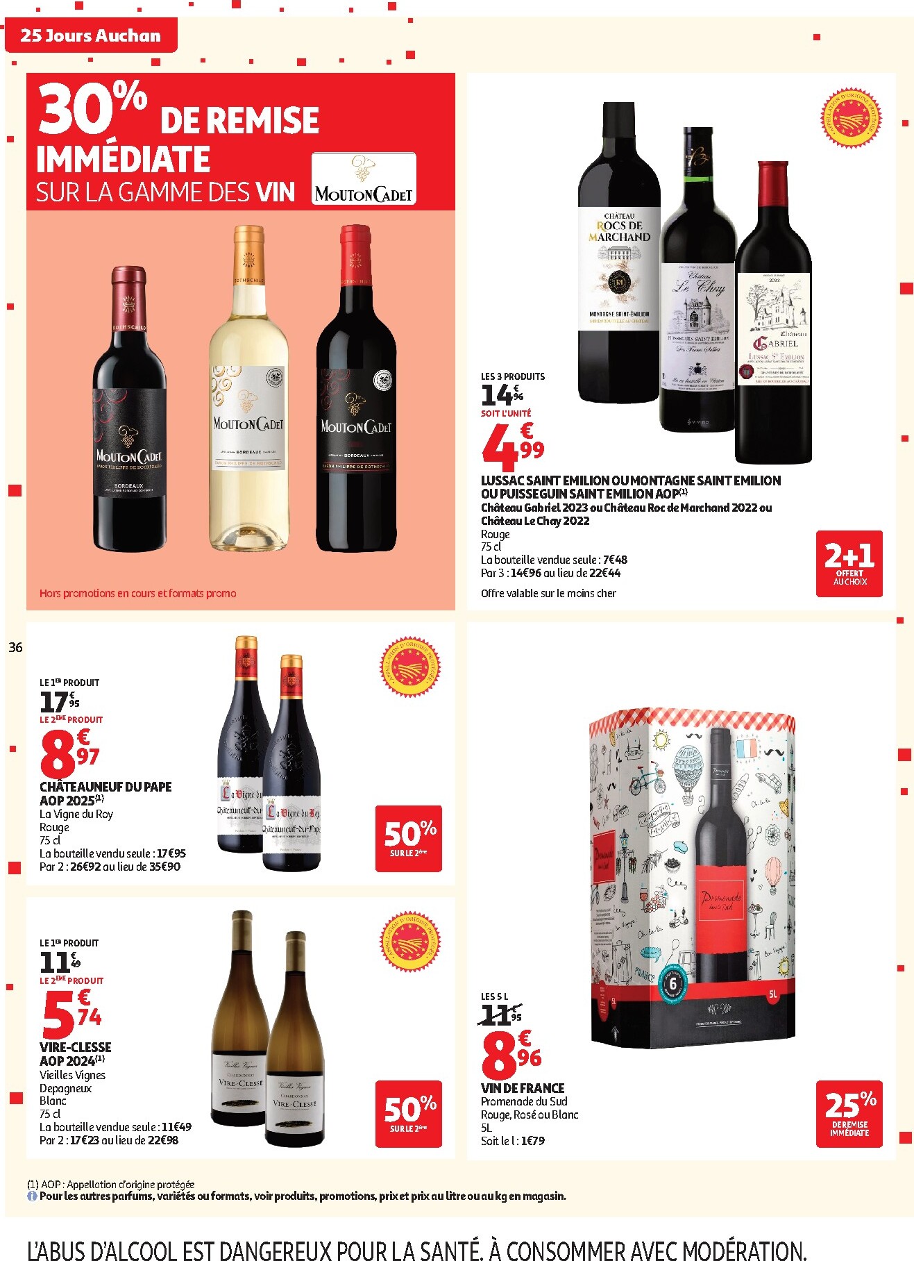auchan - Flyer Auchan - 25 jours pour la semaine prochaine du du mardi 27/10/2026 au du dimanche 01/11/2026 - page: 36