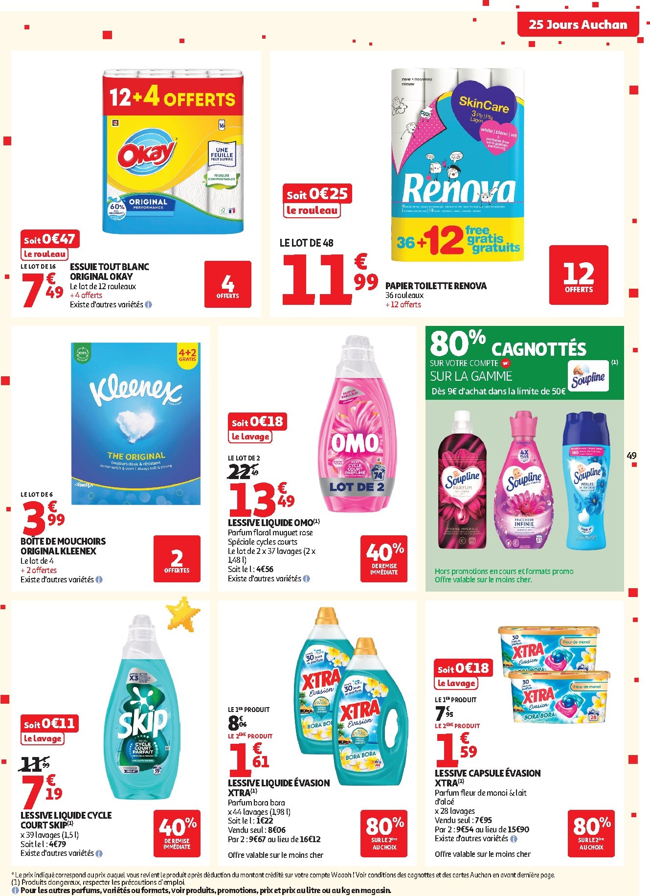 auchan - Flyer Auchan - 25 jours pour la semaine prochaine du du mardi 27/10/2026 au du dimanche 01/11/2026 - page: 49