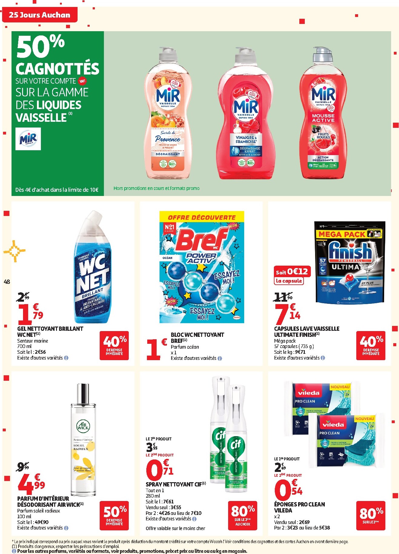 auchan - Flyer Auchan - 25 jours pour la semaine prochaine du du mardi 27/10/2026 au du dimanche 01/11/2026 - page: 48